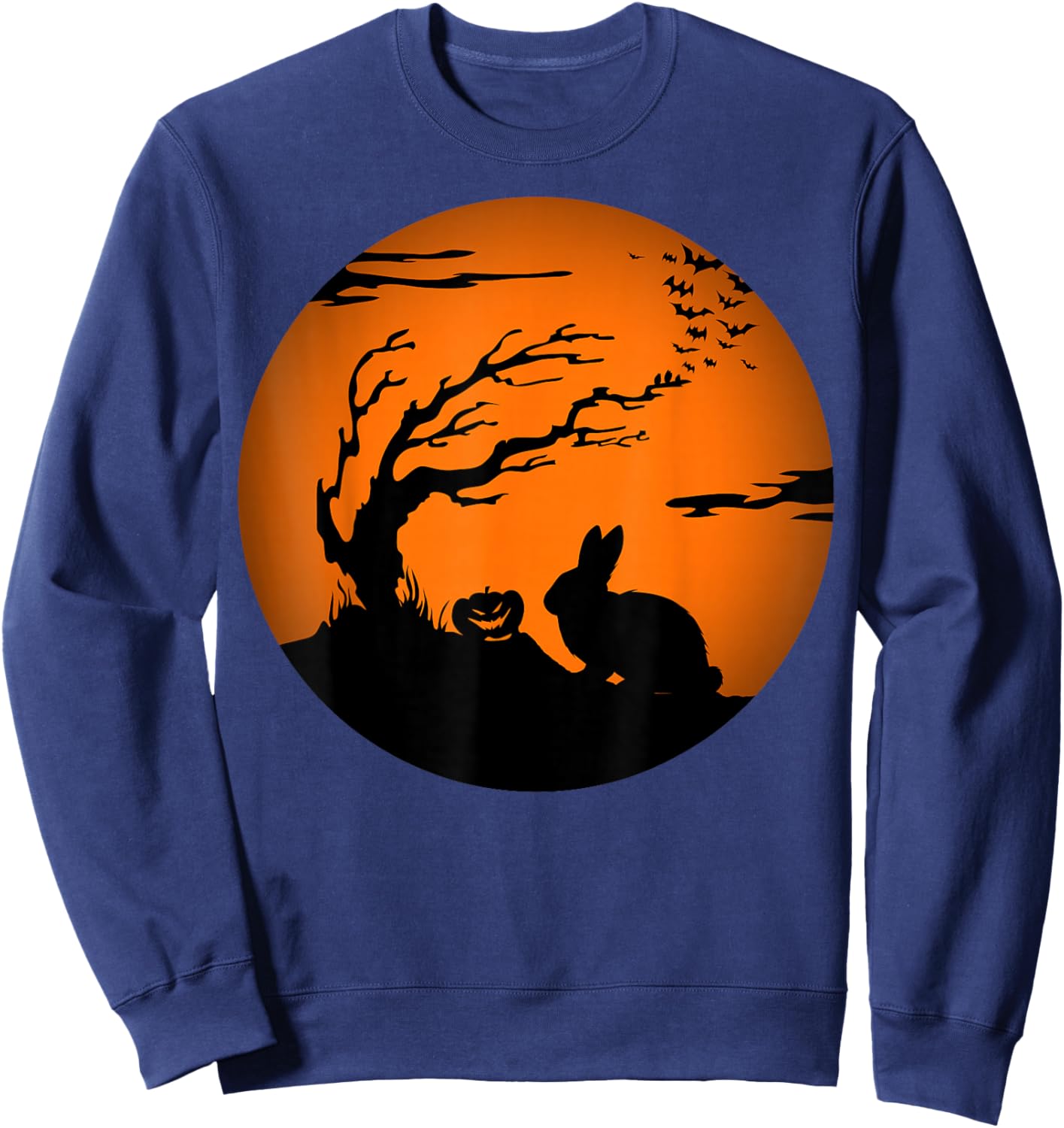 Rabbit Halloween Sweatshirt - Sweatshirt | Navy