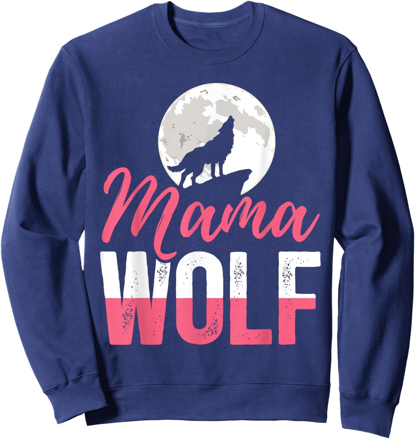 Mama Wolf Sweatshirt - Sweatshirt | Navy