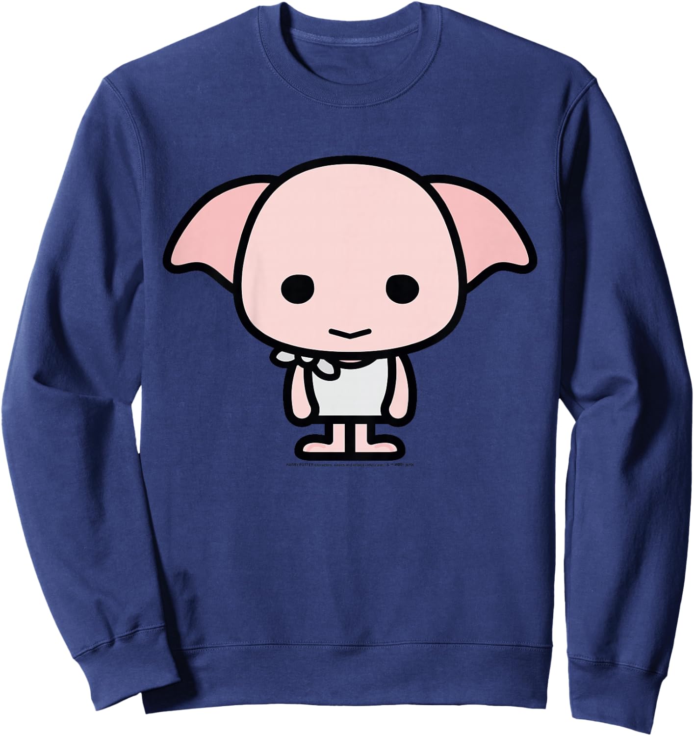 Kids Harry Potter Chibi Dobby Portrait Sweatshirt - Sweatshirt | Navy