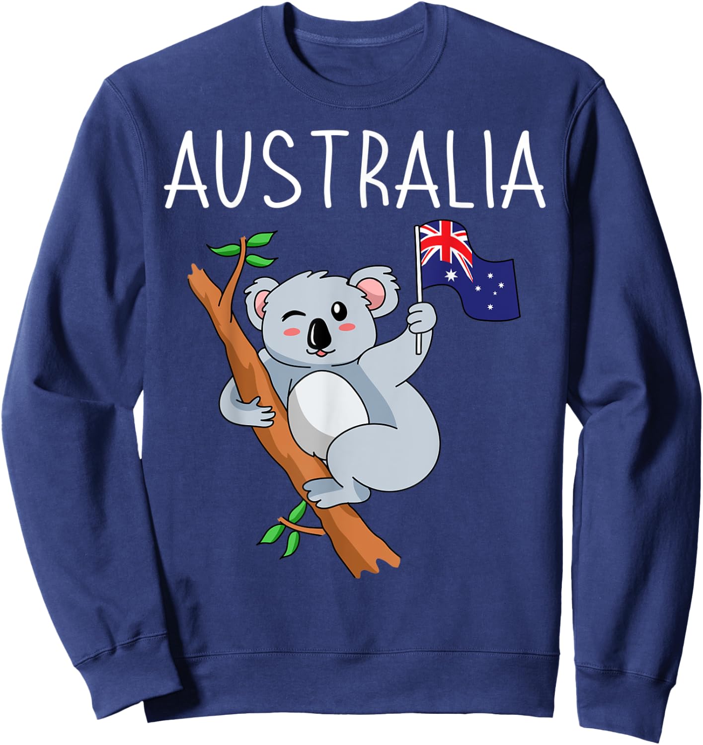 Australia Koala Aussie Australian Travel Tourist Souvenir Sweatshirt - Sweatshirt | Navy
