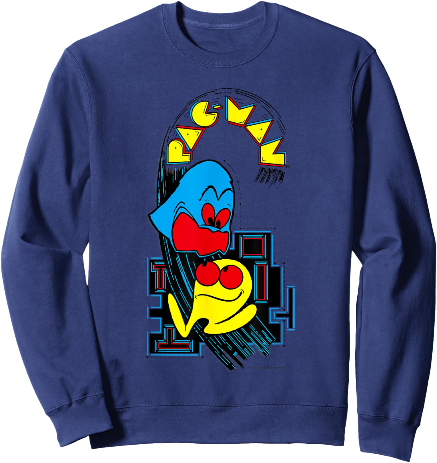 Pac-man Sweatshirt - Sweatshirt | Navy
