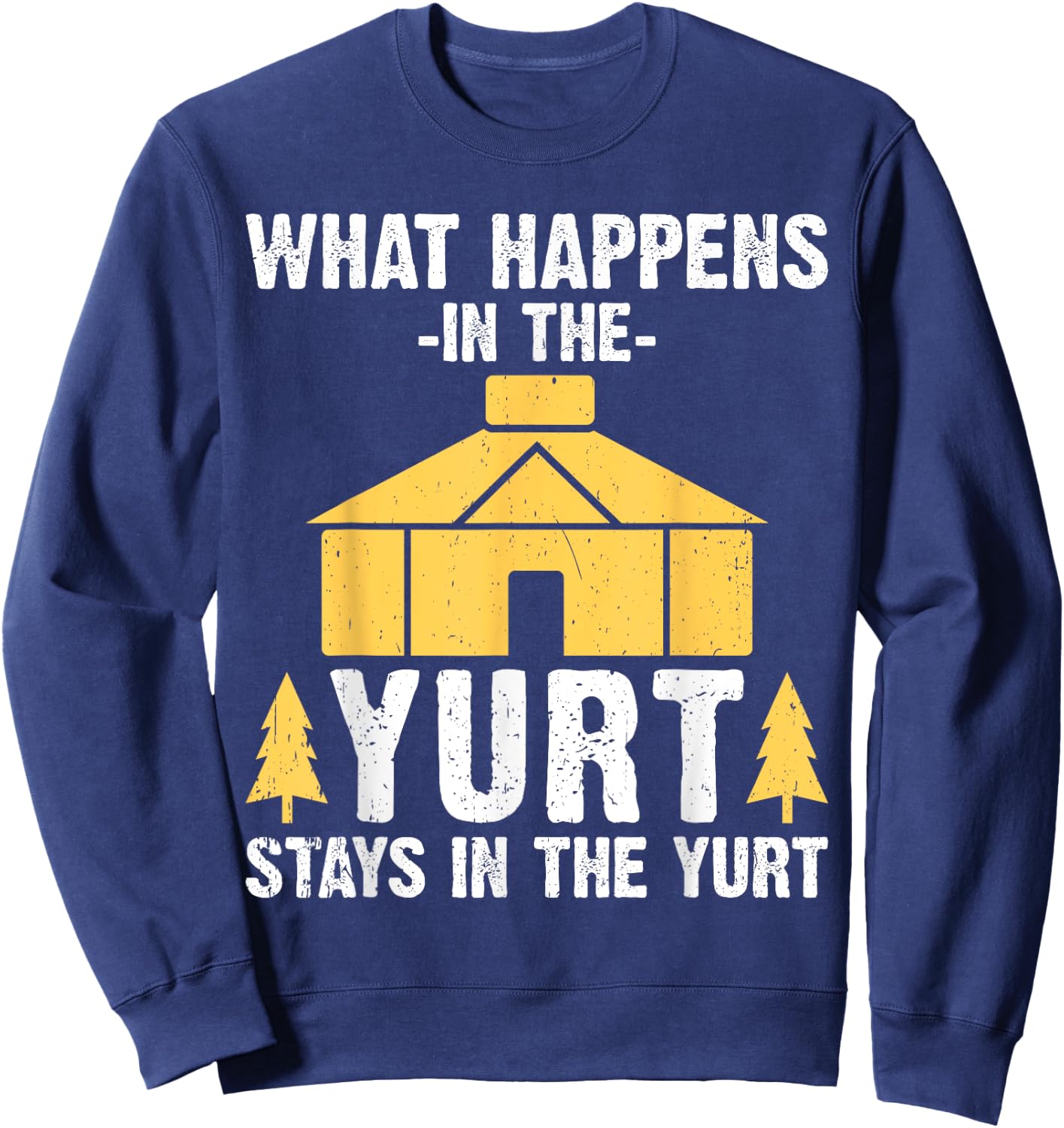 Yurt Sweatshirt - Sweatshirt | Navy
