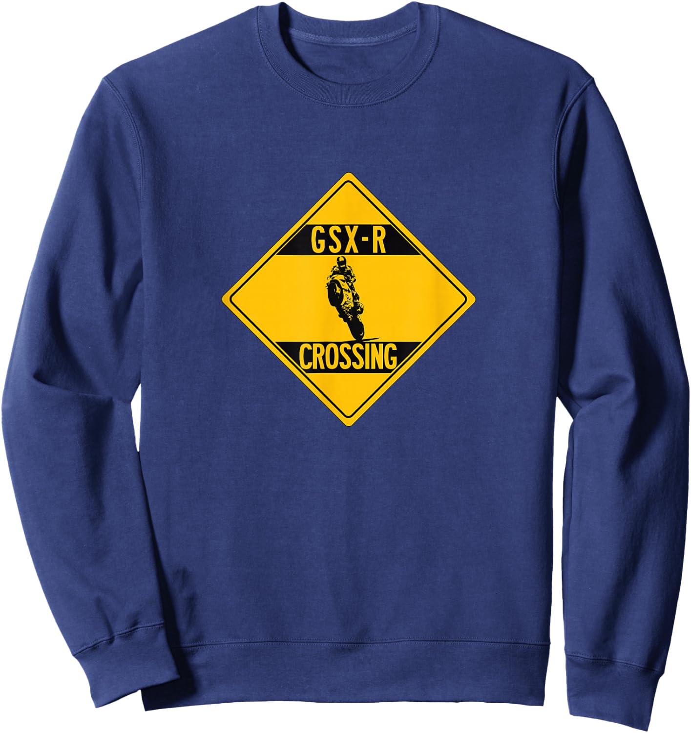 GSXR Sports Bike Motorcycle Gixxer Sweatshirt - Sweatshirt | Navy