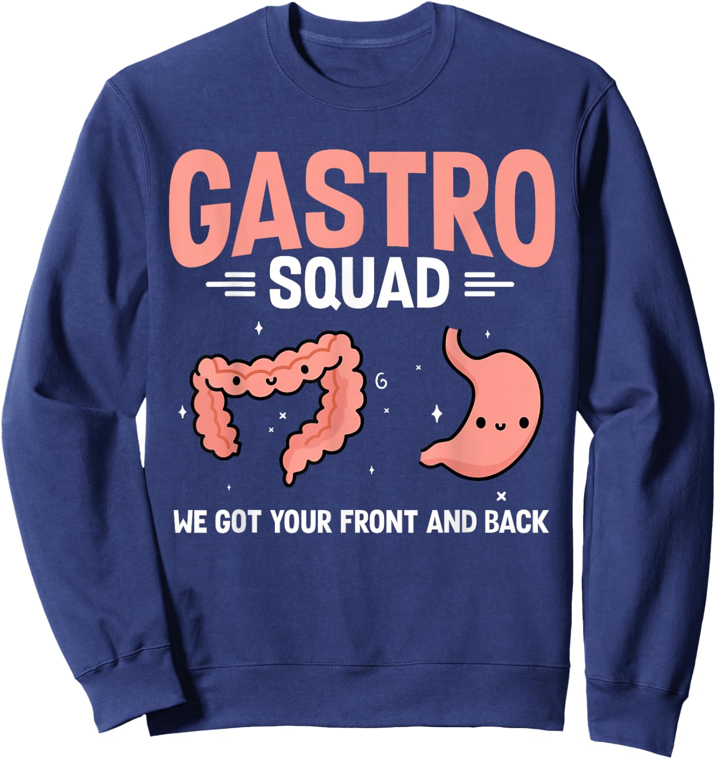 Gastroenterology Nurse Gastro Squad Endoscopy Colonoscopy Sweatshirt - Sweatshirt | Navy
