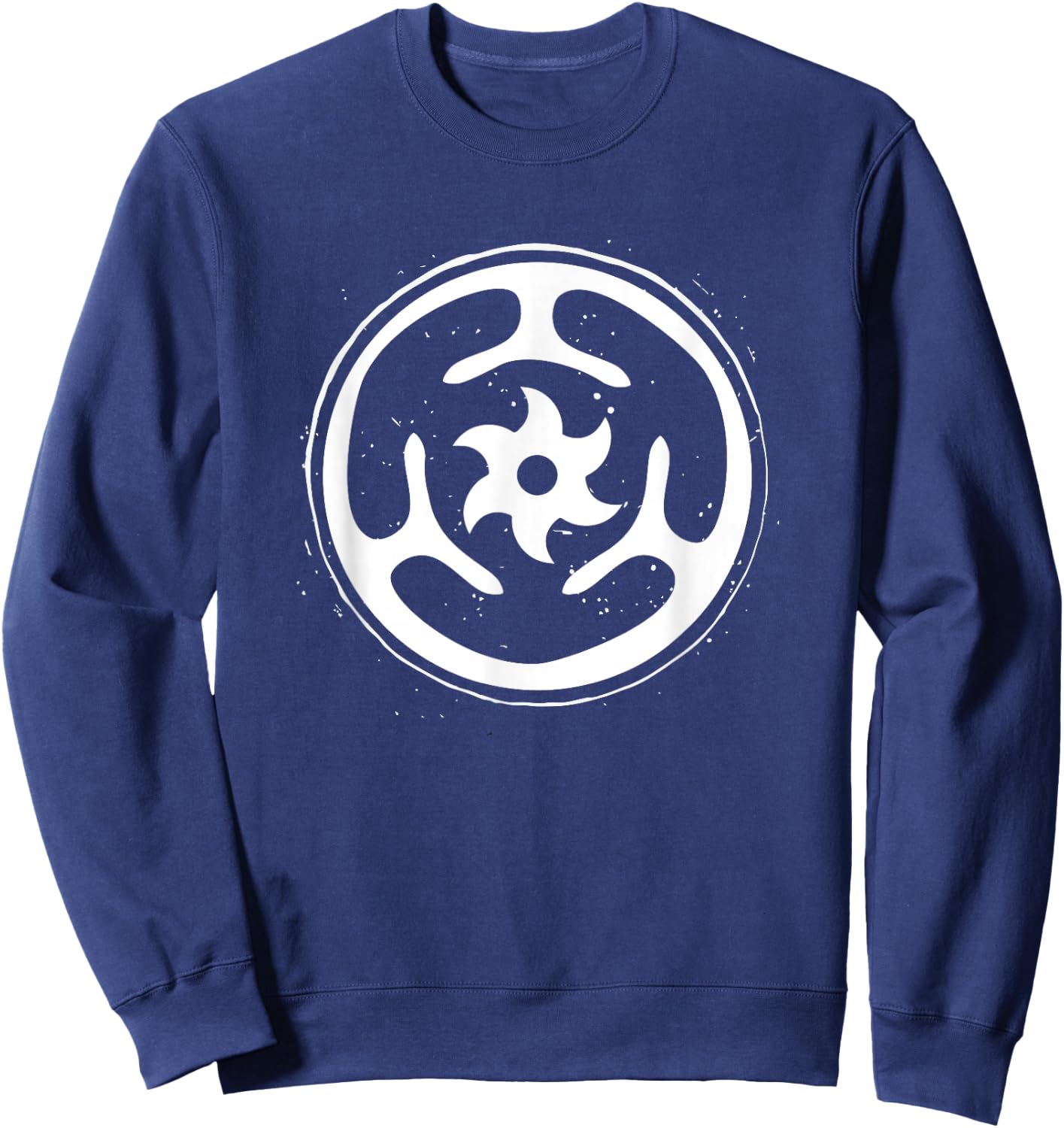 Hecate Wheel Goddess Symbol Magical Spiritual Sweatshirt - Sweatshirt | Navy