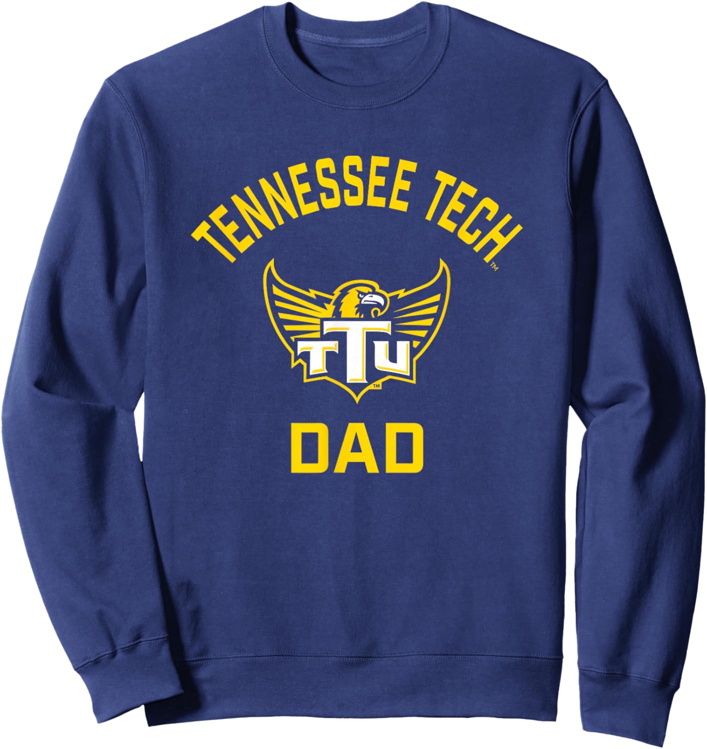 Tennessee Tech Golden Eagles Arched Dad Sweatshirt - Sweatshirt | Navy