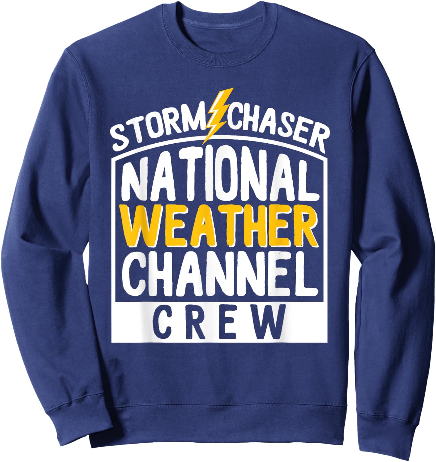 Storm Chase - National Weather Channel Crew Sweatshirt - Sweatshirt | Navy