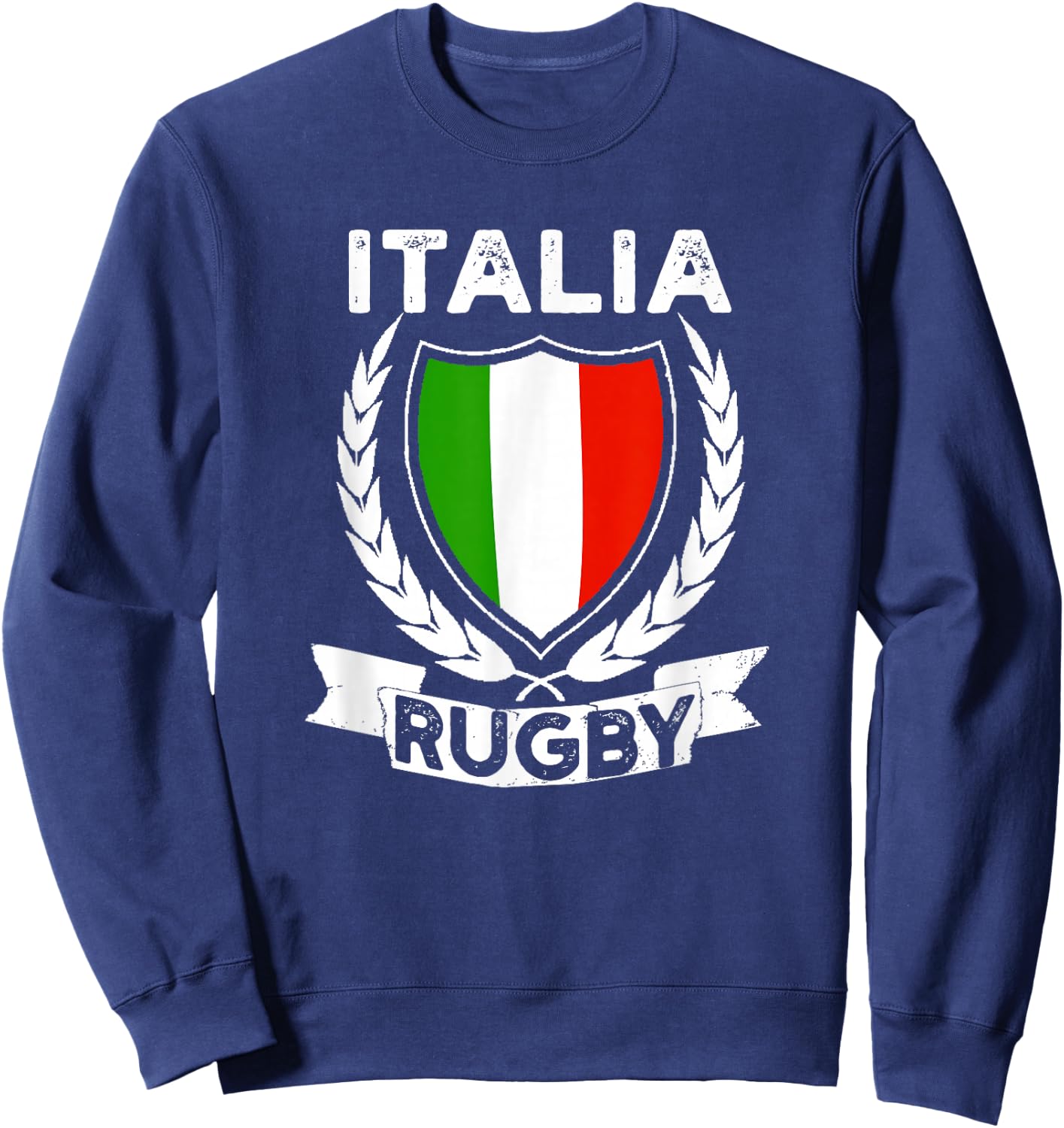 Rugby Italia Rugby Shirt For Italians And Italy Fans Sweatshirt - Sweatshirt | Navy