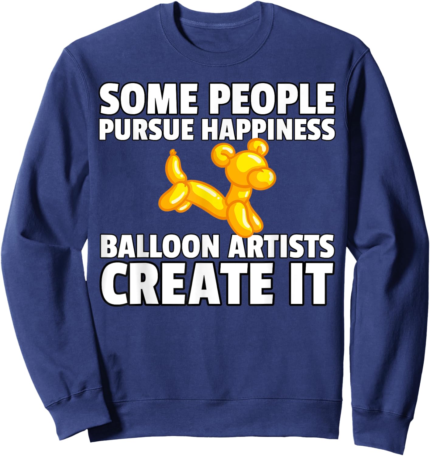 Balloon Animal Gift Artist Twister Sweatshirt - Sweatshirt | Navy