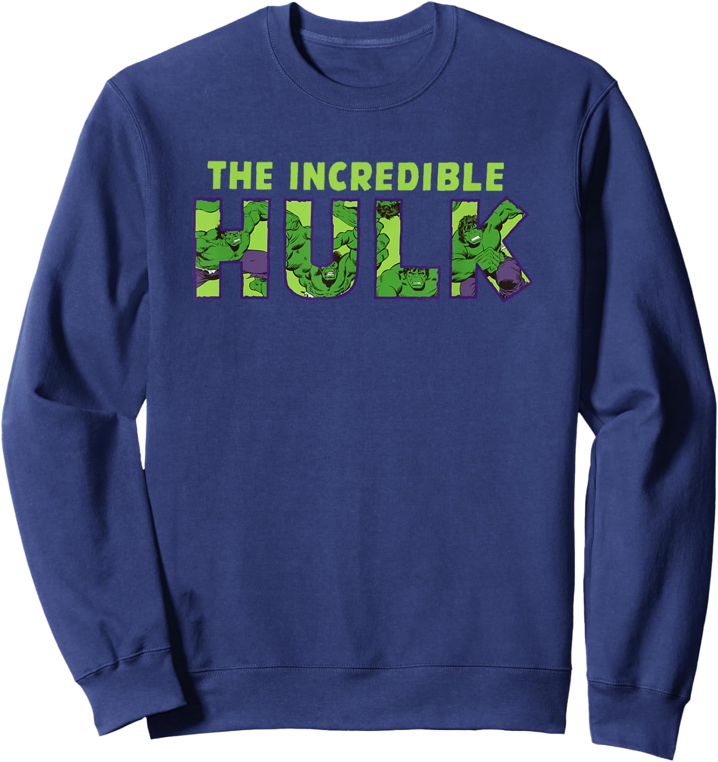 Marvel The Incredible Hulk Sweatshirt - Sweatshirt | Navy