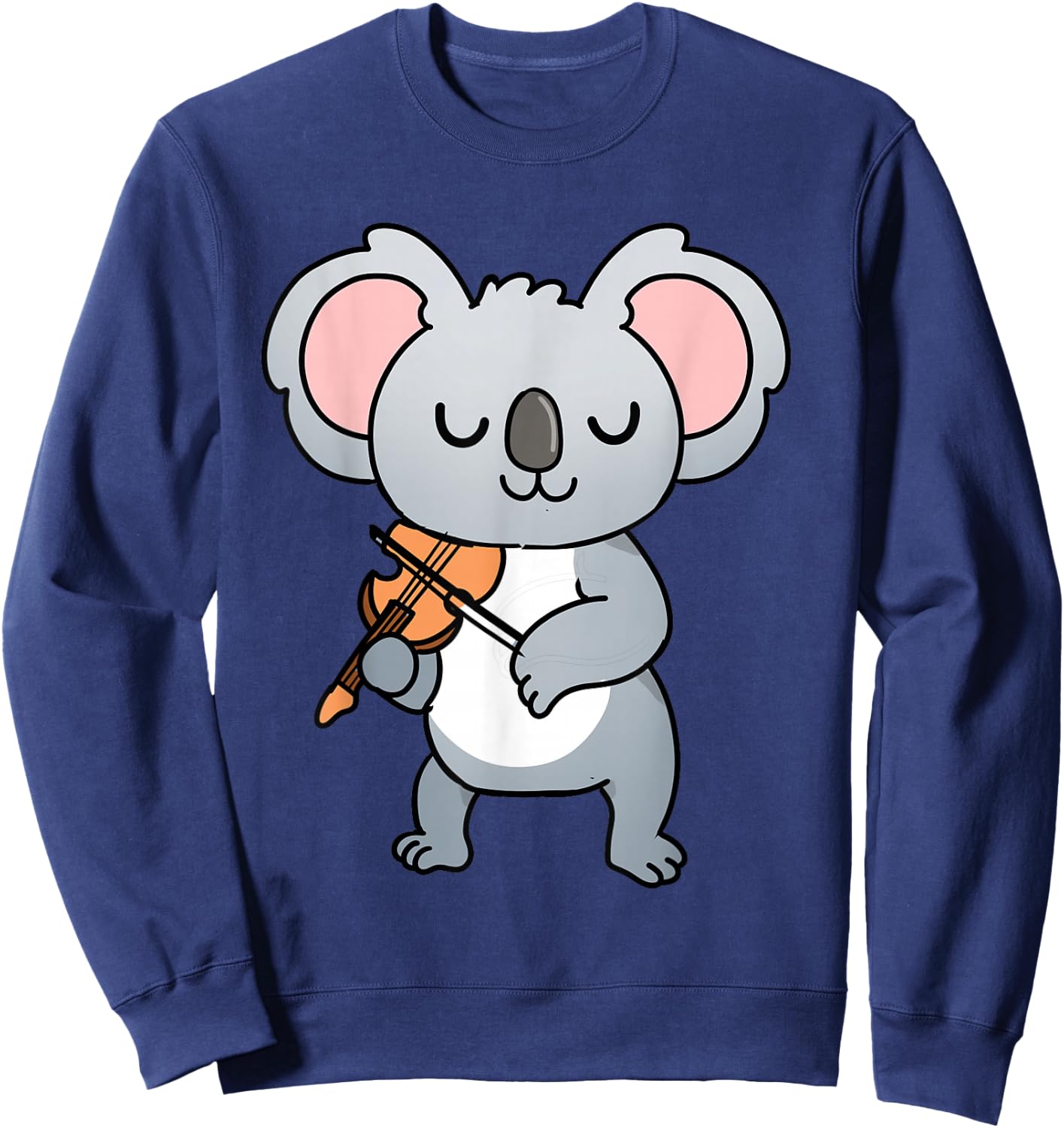 Koala Playing Violin Sweatshirt - Sweatshirt | Navy