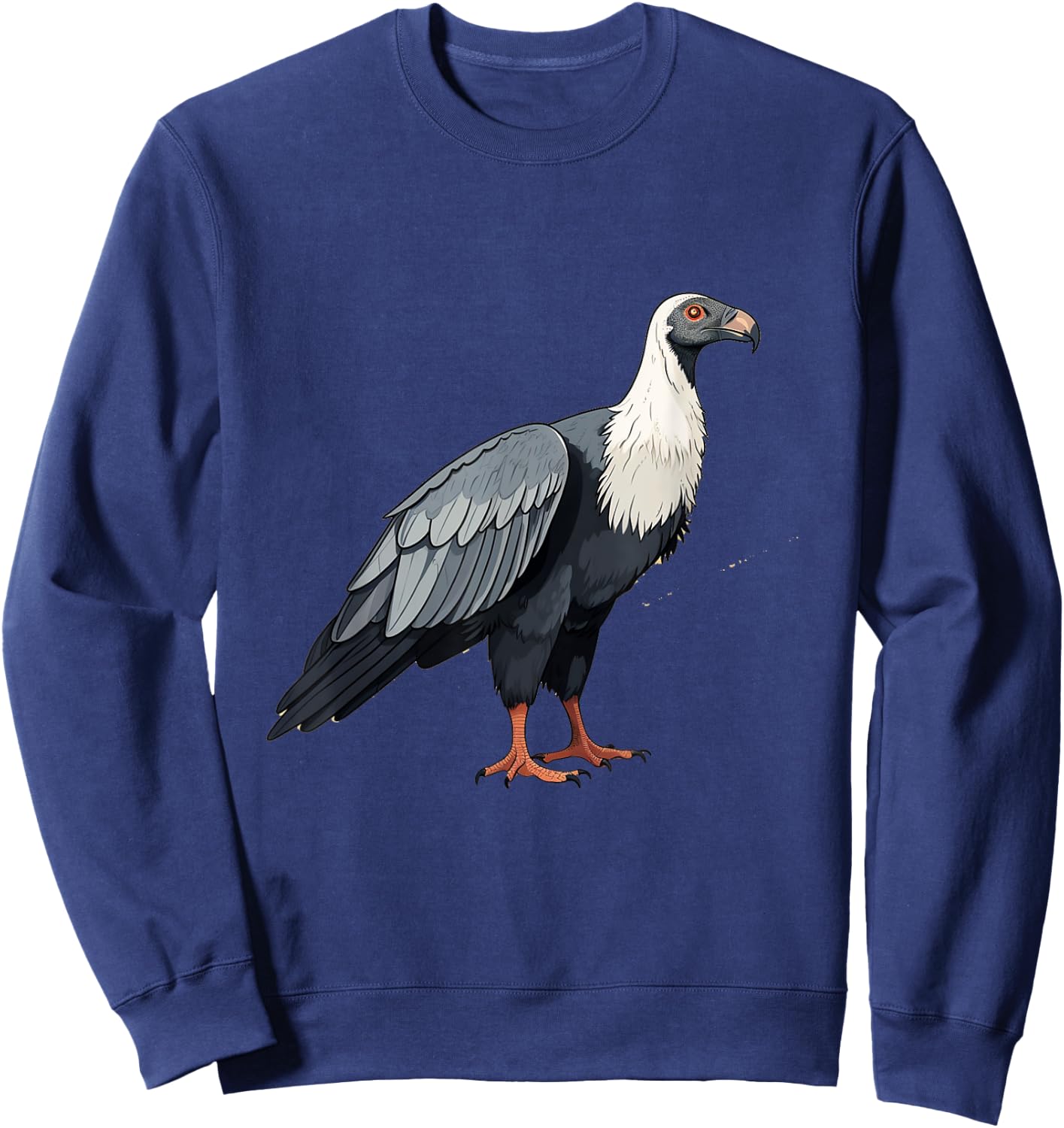 Andean condor bird lover illustration Sweatshirt - Sweatshirt | Navy