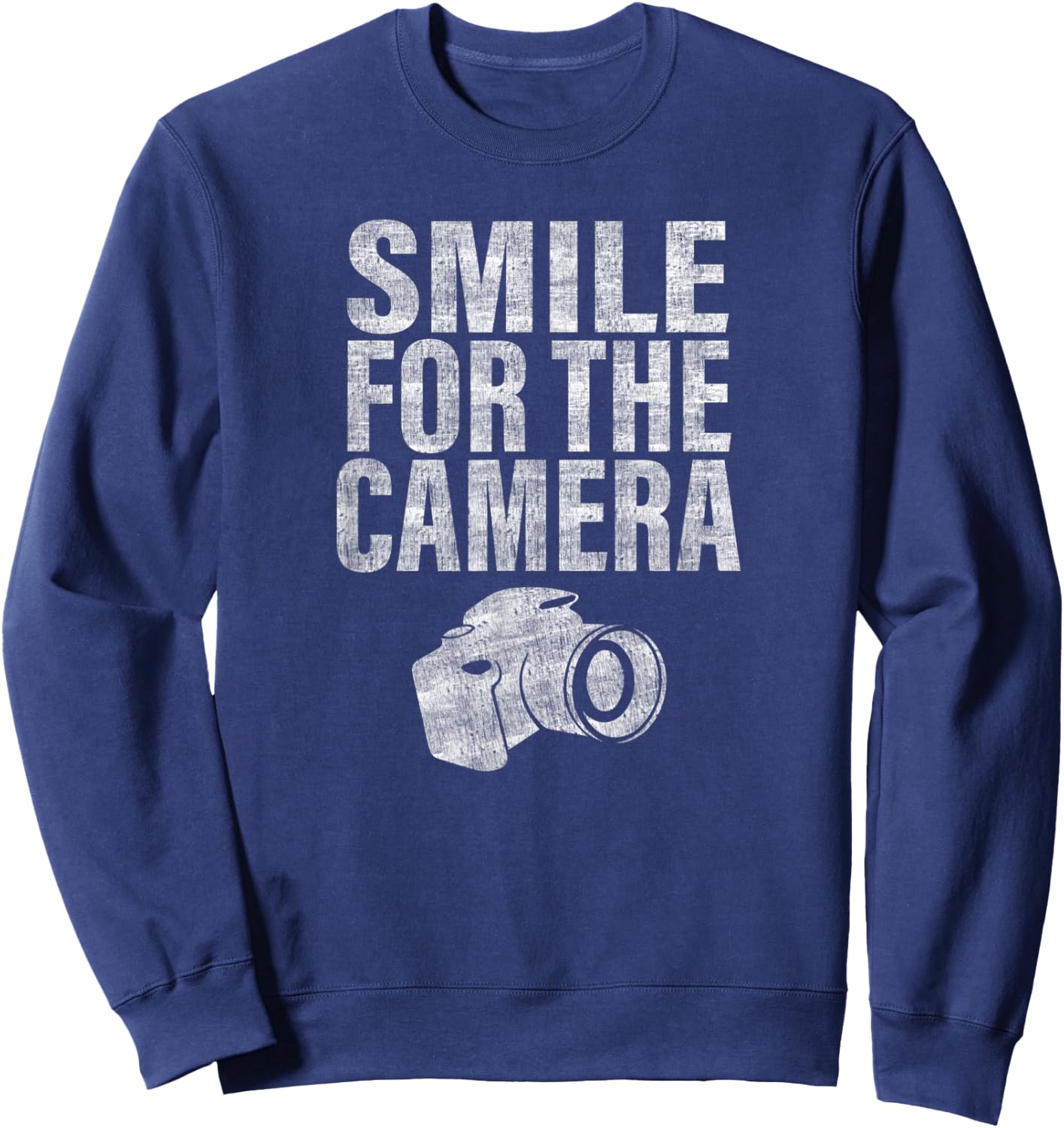 Smile For The Camera Sweatshirt - Sweatshirt | Navy