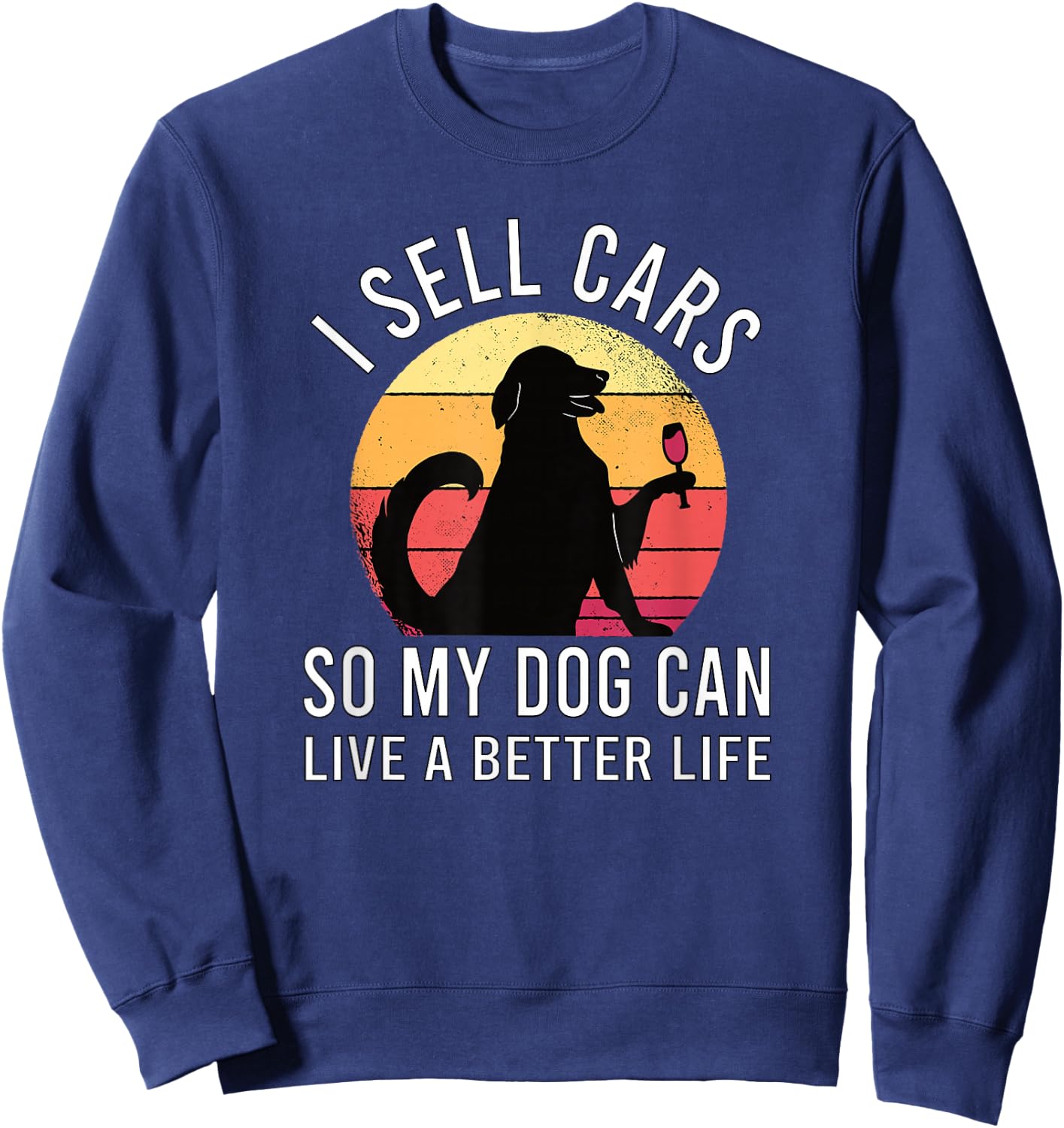 Auto Seller for Car Salesman Sweatshirt - Sweatshirt | Navy