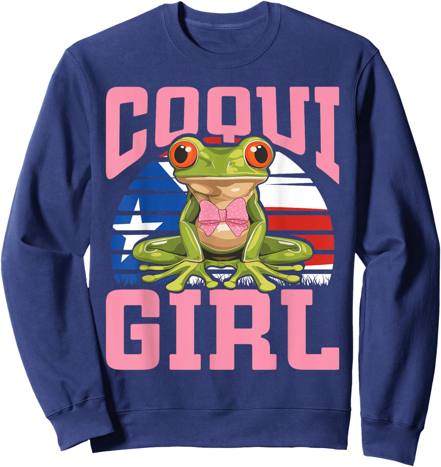 Coqui Girl Sweatshirt - Sweatshirt | Navy