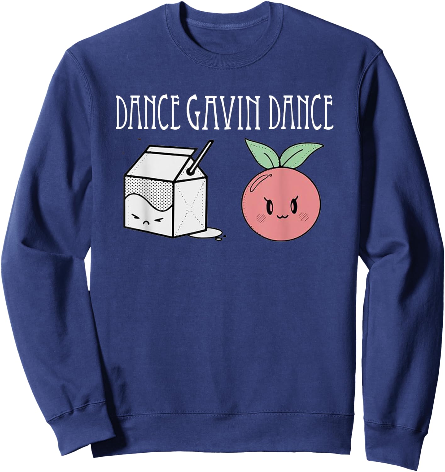 Dance Gavin Dance merch -We Own The Night -Dance Gavin Dance Sweatshirt - Sweatshirt | Navy