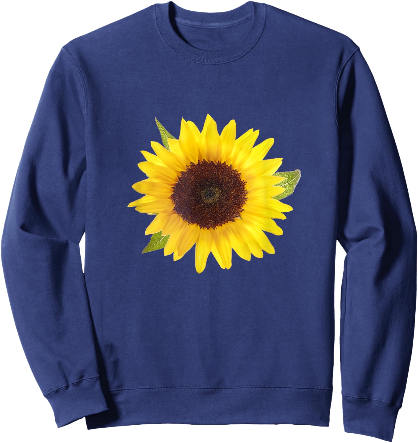 Sunflower Floral Sun Flower, Summer Gardener Men Women Girls Kids Sweatshirt - Sweatshirt | Navy