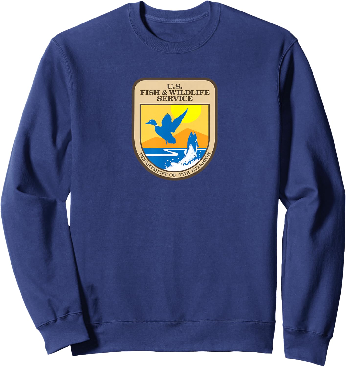 US Fish & Wildlife Service Sweatshirt - Sweatshirt | Navy