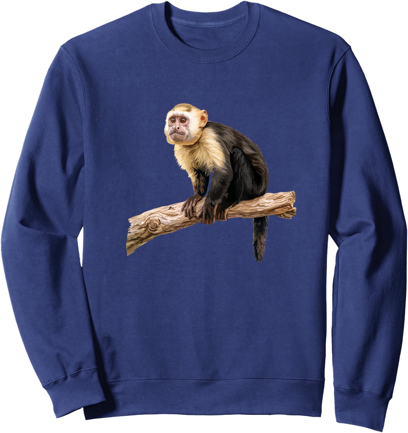 Primate Capuchin monkey whisperer Sweatshirt - Sweatshirt | Navy