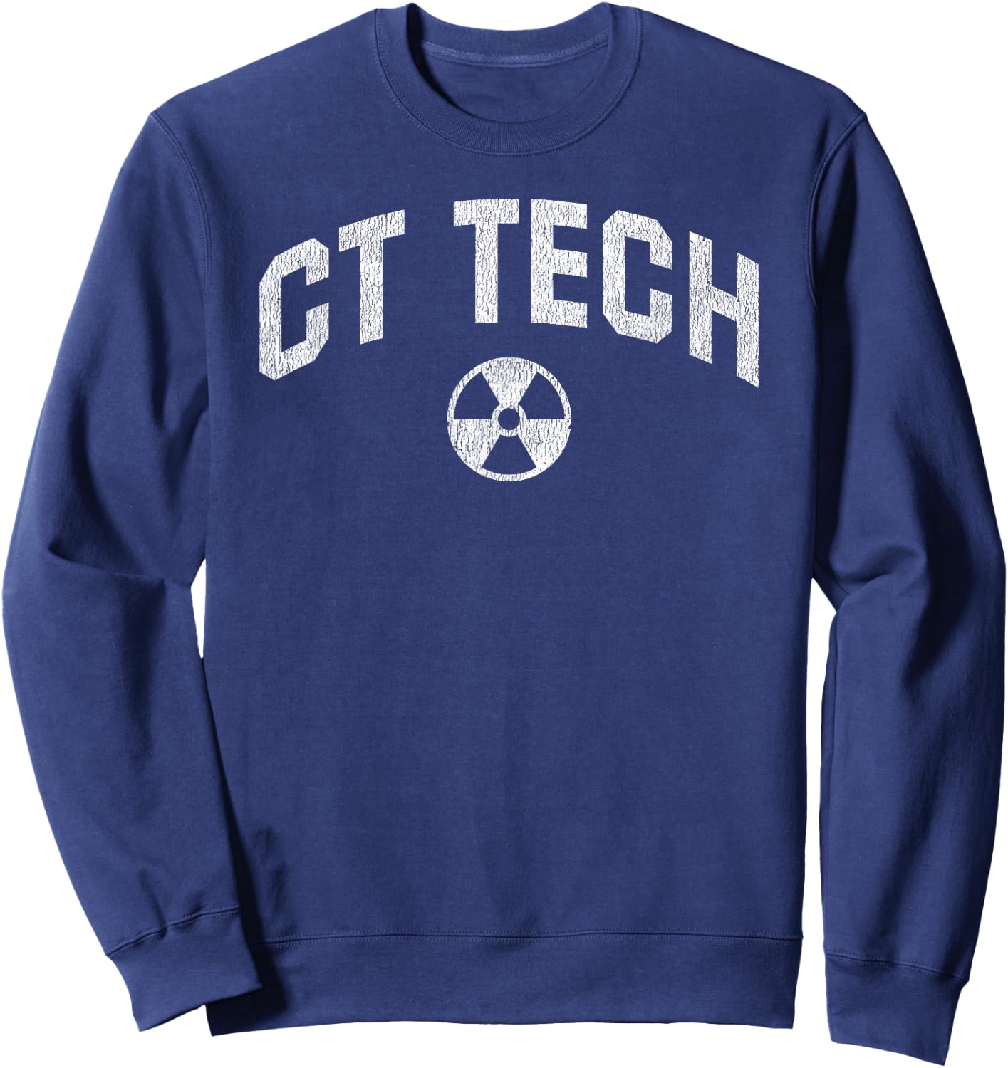 CT Tech Radiology Technician Gift CT Technologist Sweatshirt - Sweatshirt | Navy