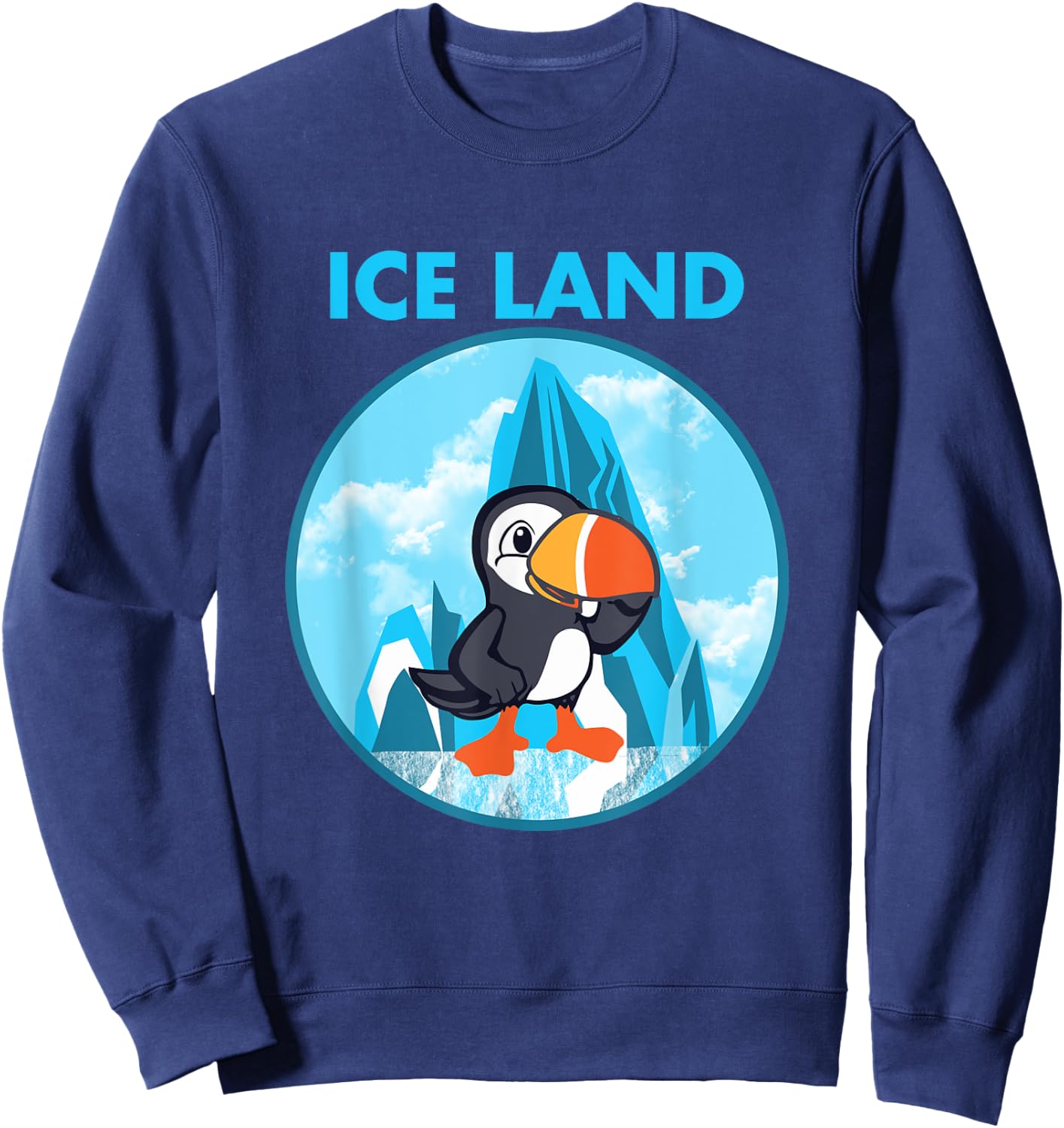 Puffin Iceland Sweatshirt - Sweatshirt | Navy