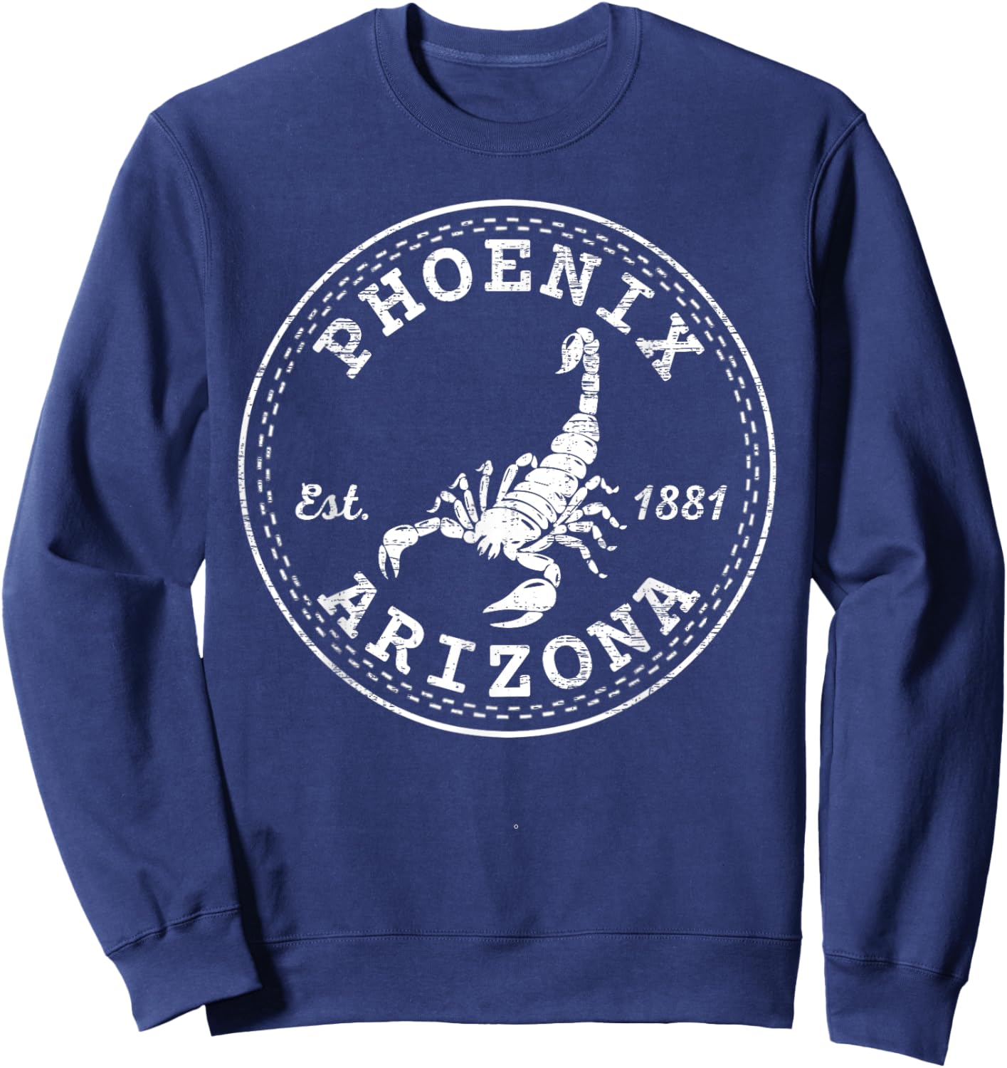 Phoenix Arizona Vintage AZ Sweatshirt - Sweatshirt | Navy