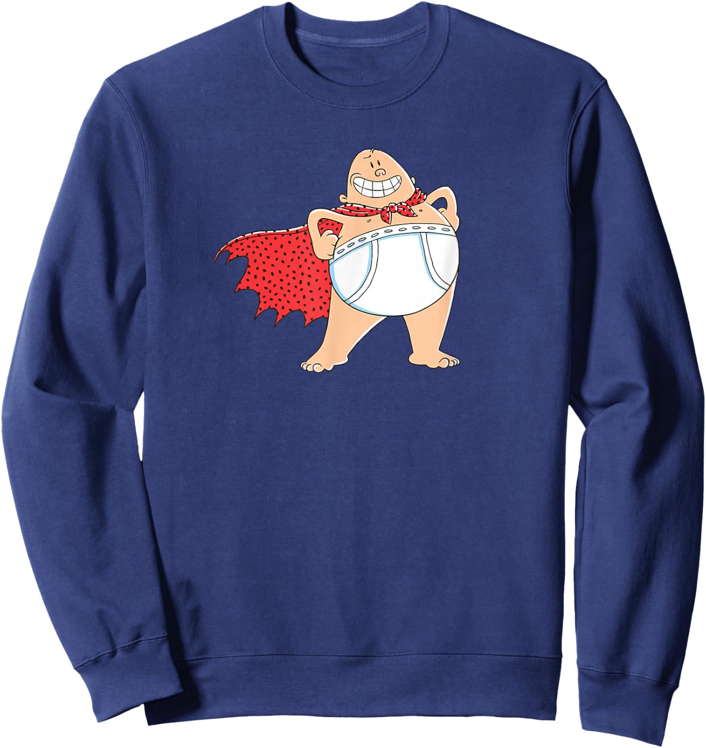 Captain Underpants Hero Art Sweatshirt - Sweatshirt | Navy
