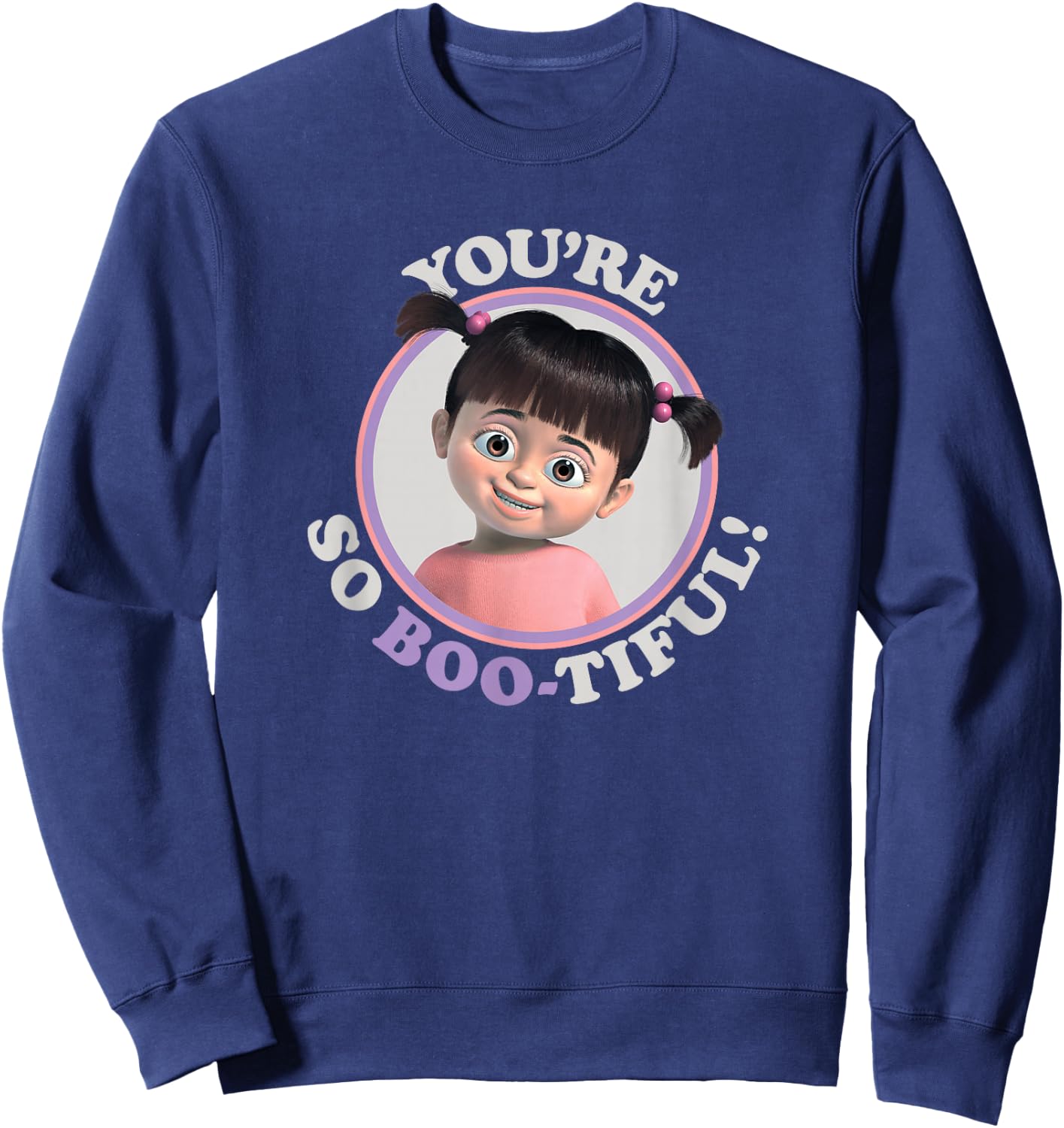 Disney and Pixar's Monsters, Inc. Boo You're So Boo-Tiful! Sweatshirt - Sweatshirt | Navy