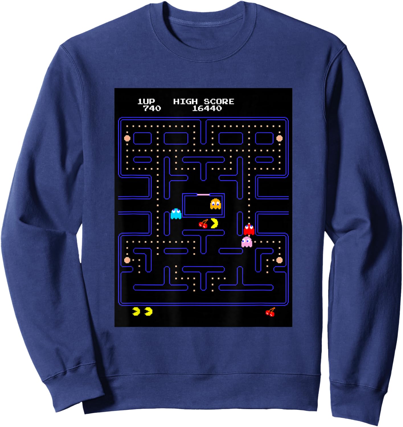 Pac-man Sweatshirt - Sweatshirt | Navy