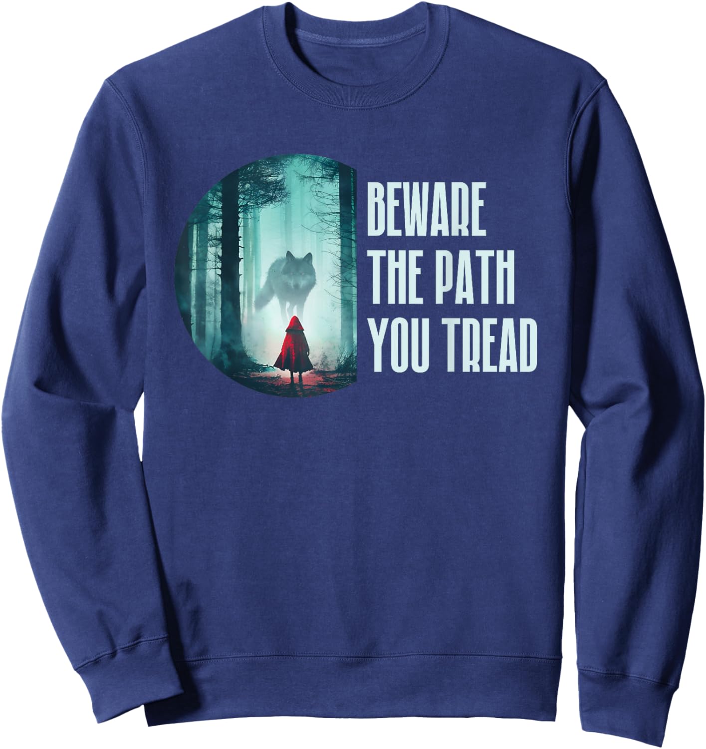 Little Red Riding Hood - Brothers Grimm Fairy Tales Sweatshirt - Sweatshirt | Navy