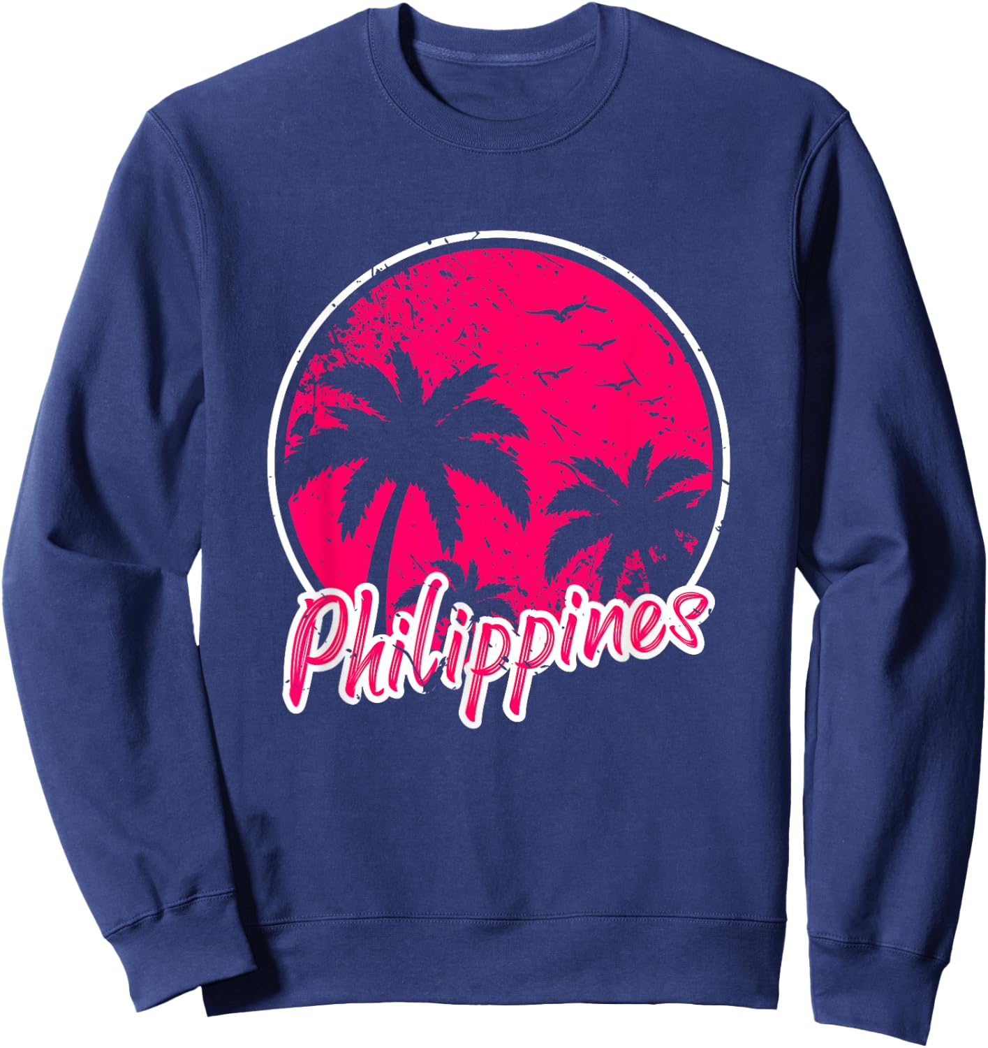 Filipino Beach Philippines Men Women Girls Kids Sweatshirt - Sweatshirt | Navy