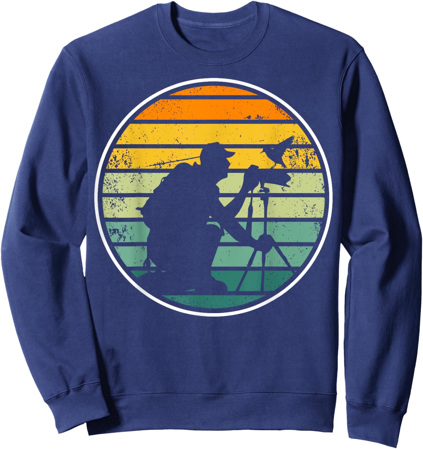 Bird Photographer Nature Lover Bird Photography Enthusiast Sweatshirt - Sweatshirt | Navy
