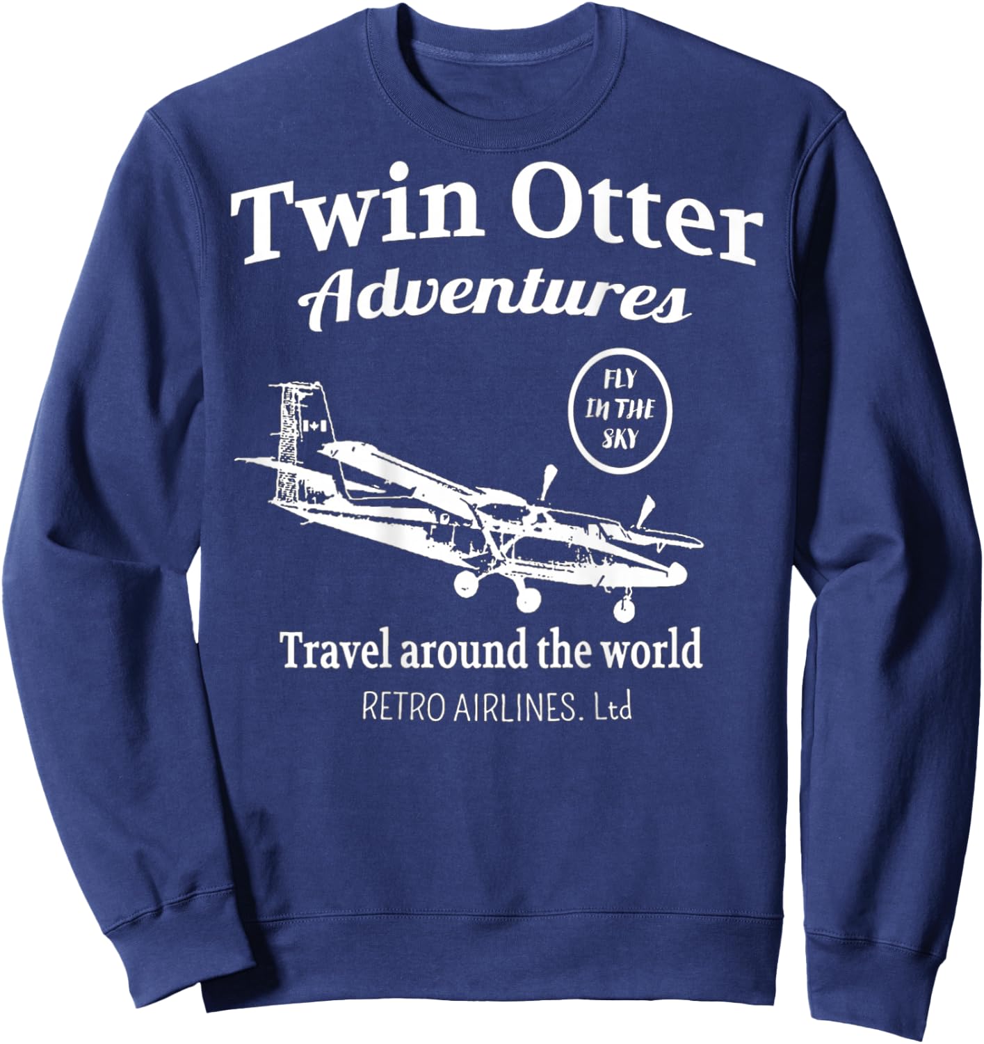 Twin Otter Adventures Sweatshirt - Sweatshirt | Navy
