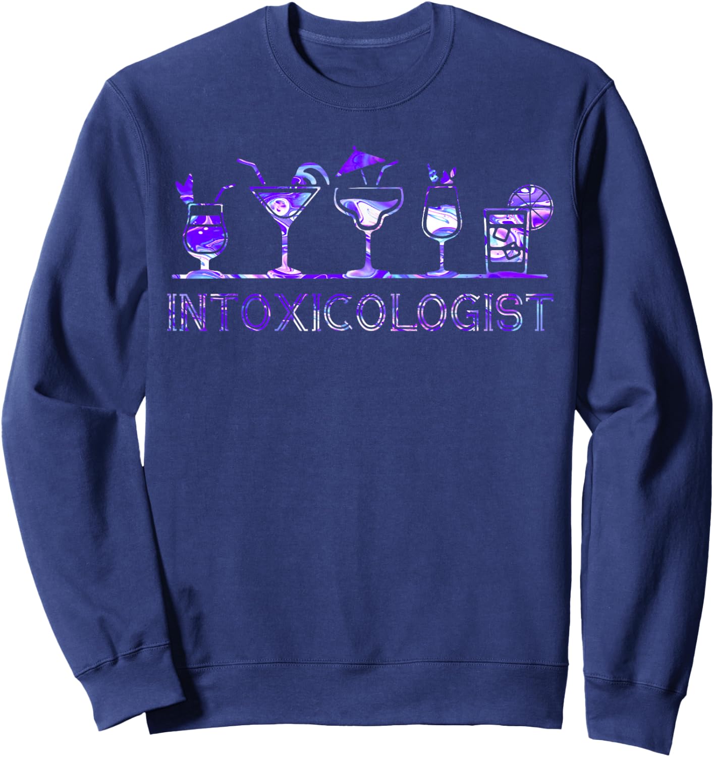 Intoxicologist Sweatshirt - Sweatshirt | Navy
