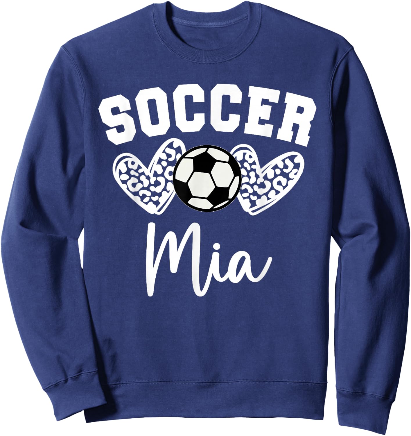 Soccer Mia Matching Family Soccer Sweatshirt - Sweatshirt | Navy