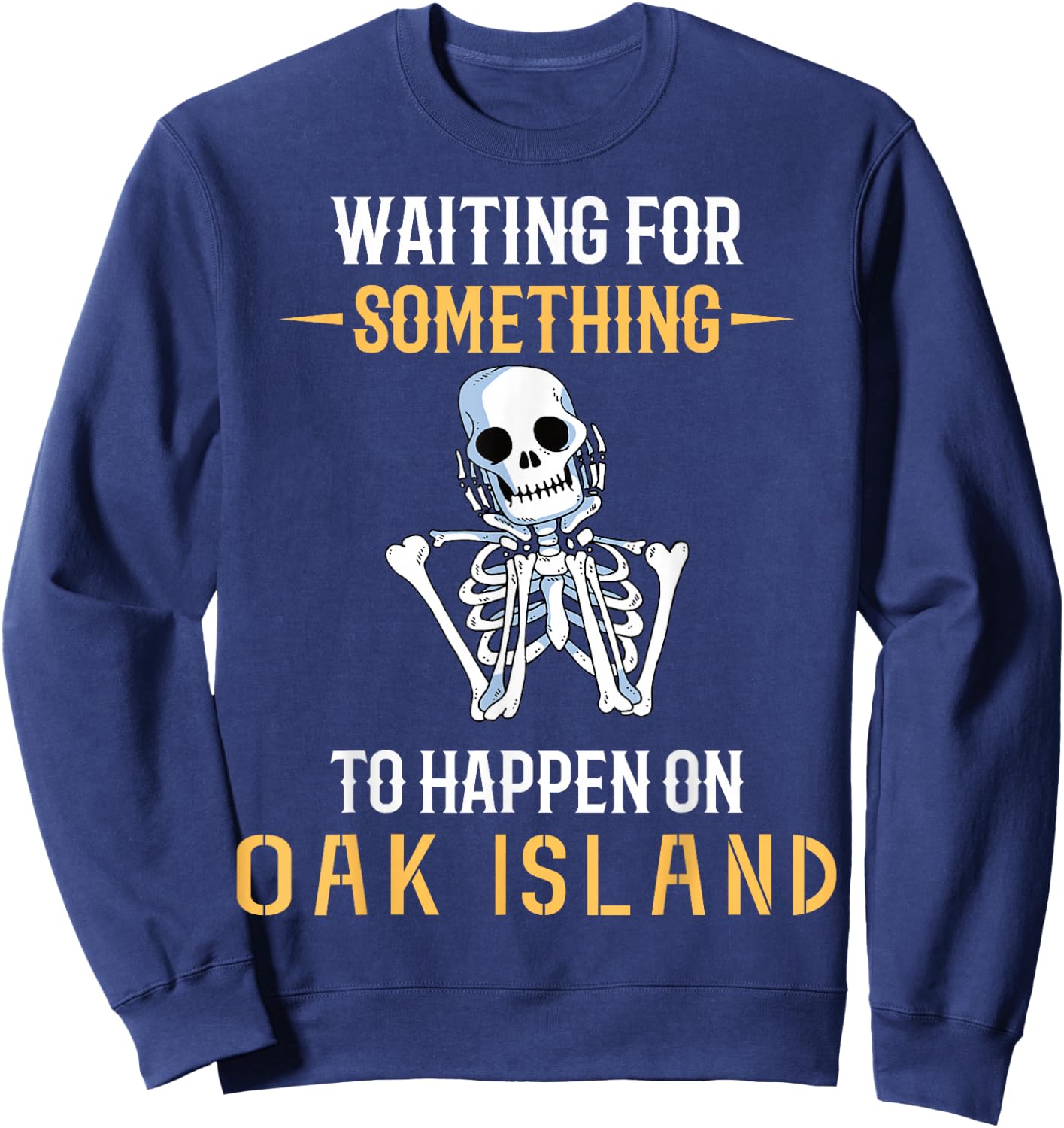 Oak Island / Treasure Hunting Oak Island Mystery Sweatshirt - Sweatshirt | Navy
