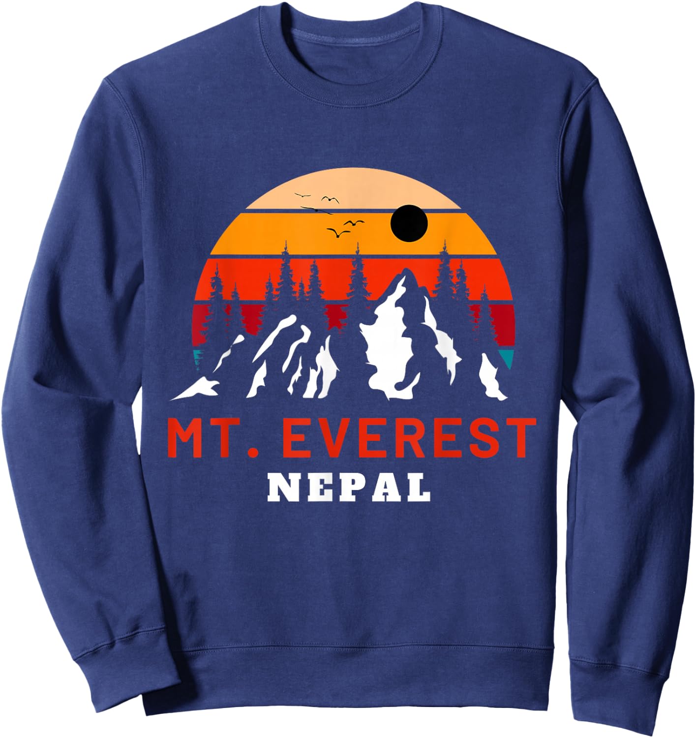 Mount Everest Sweatshirt - Sweatshirt | Navy