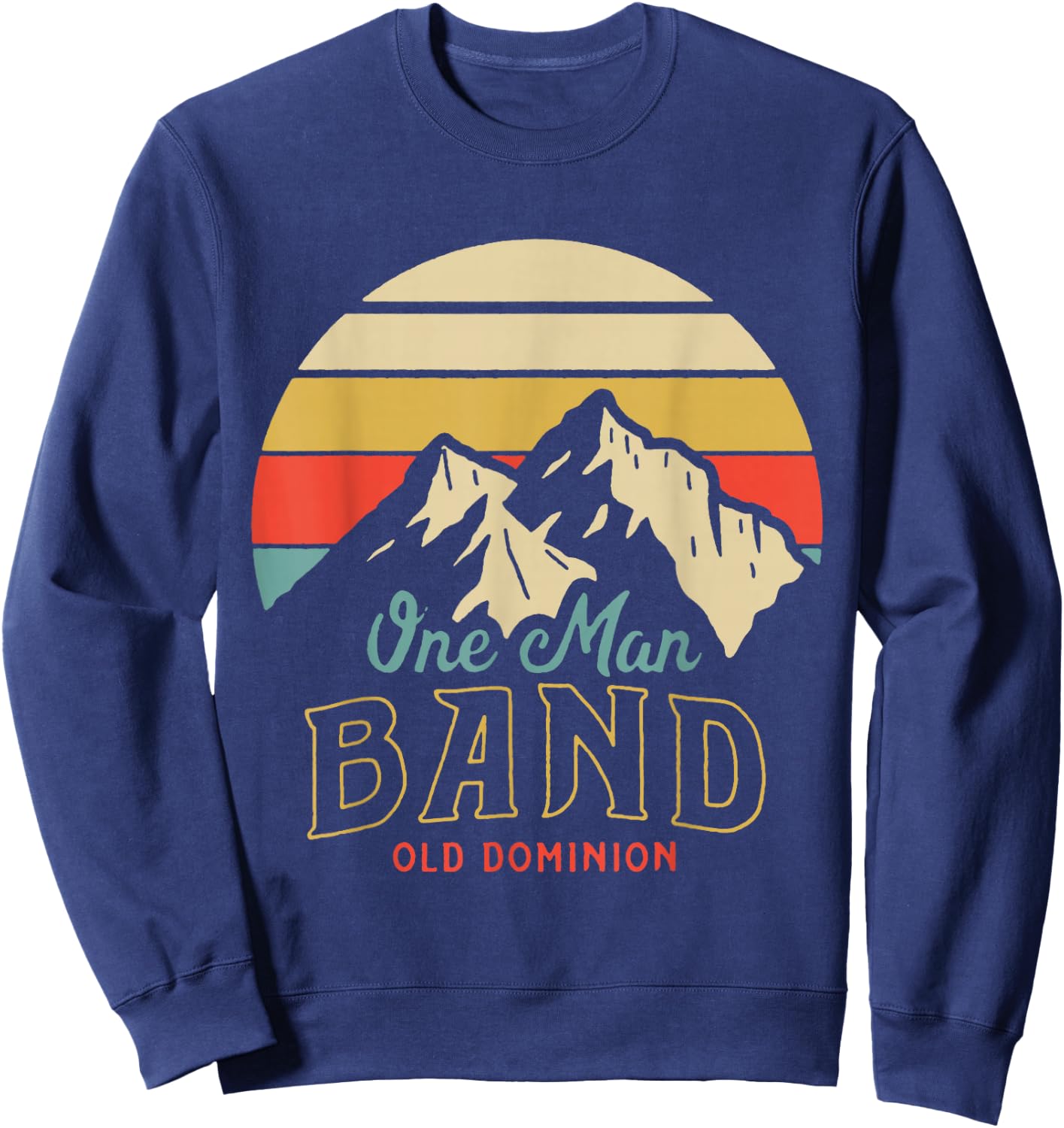 Old Dominion One Man Band Mountains Sweatshirt - Sweatshirt | Navy