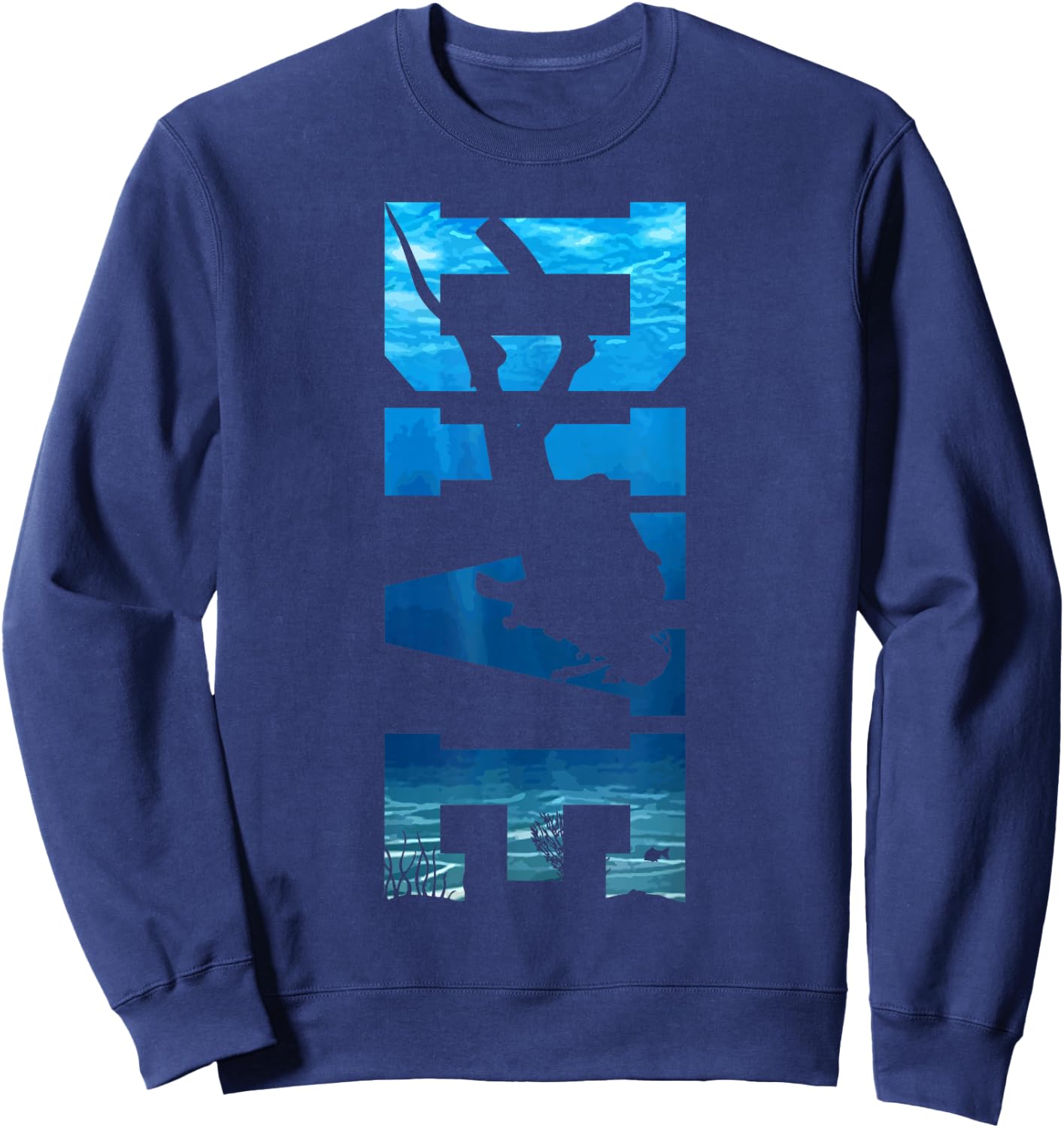 Diving Gift Sweatshirt - Sweatshirt | Navy