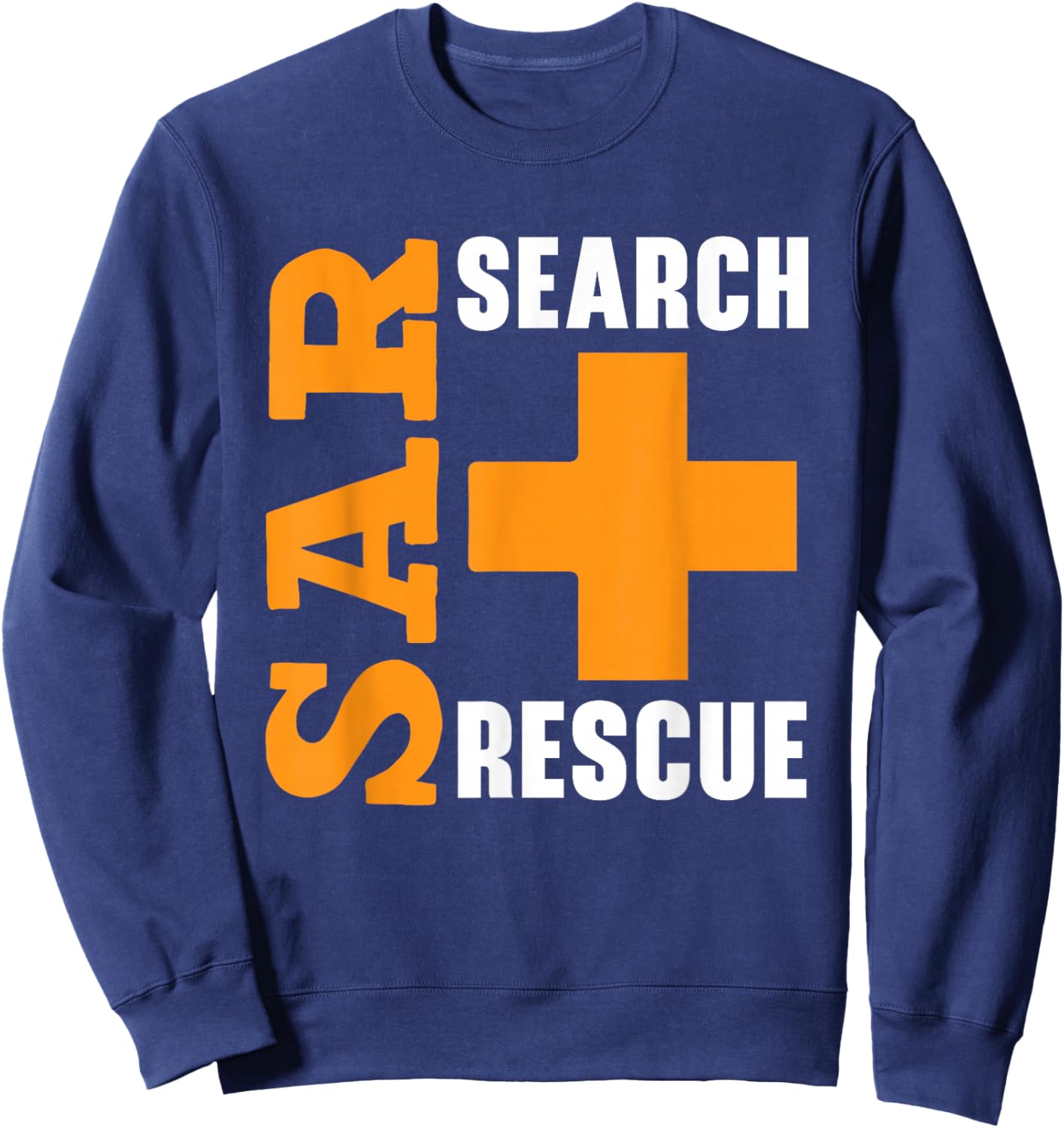 Search And Rescue Team SAR Emergency Response Sweatshirt - Sweatshirt | Navy