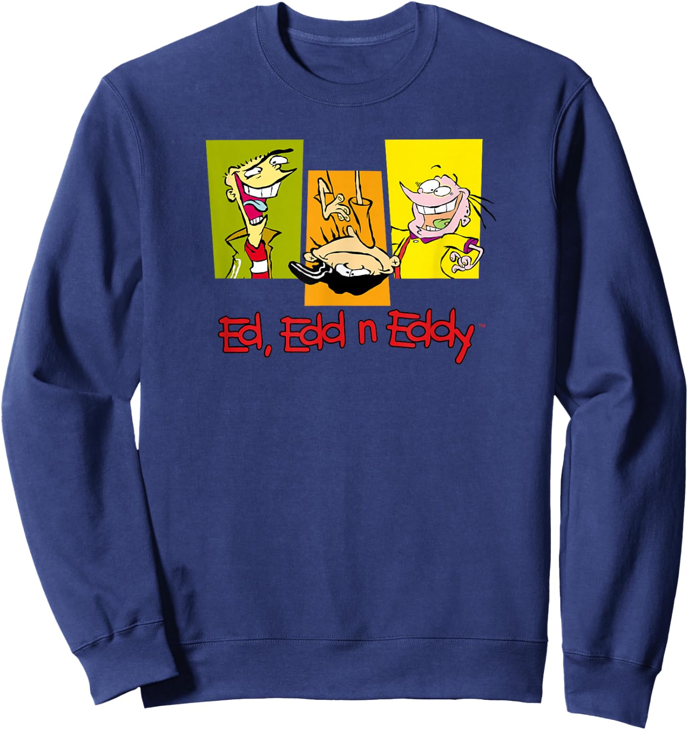 Ed EDD n Eddy Three EDS Sweatshirt - Sweatshirt | Navy