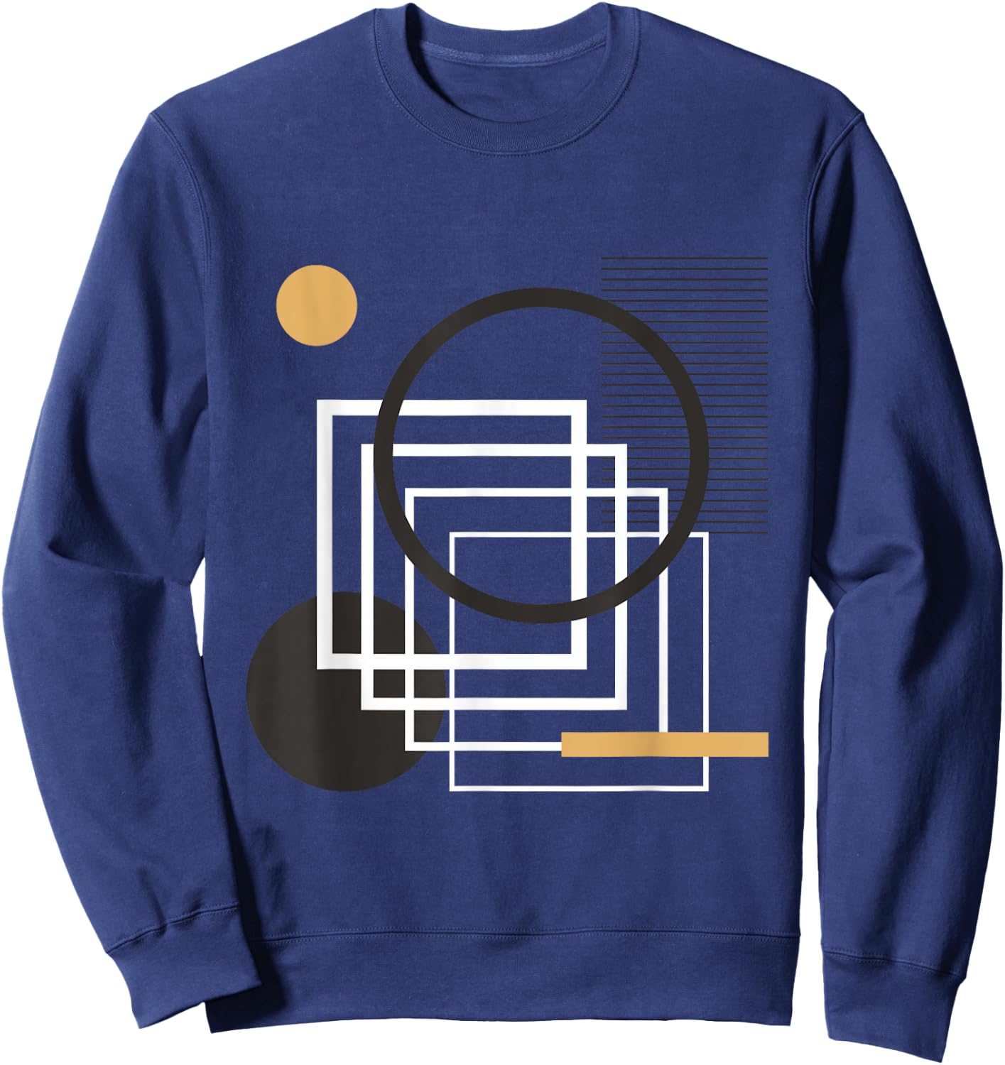 Abstract/Modern Art Design - Women Men Abstract Sweatshirt - Sweatshirt | Navy