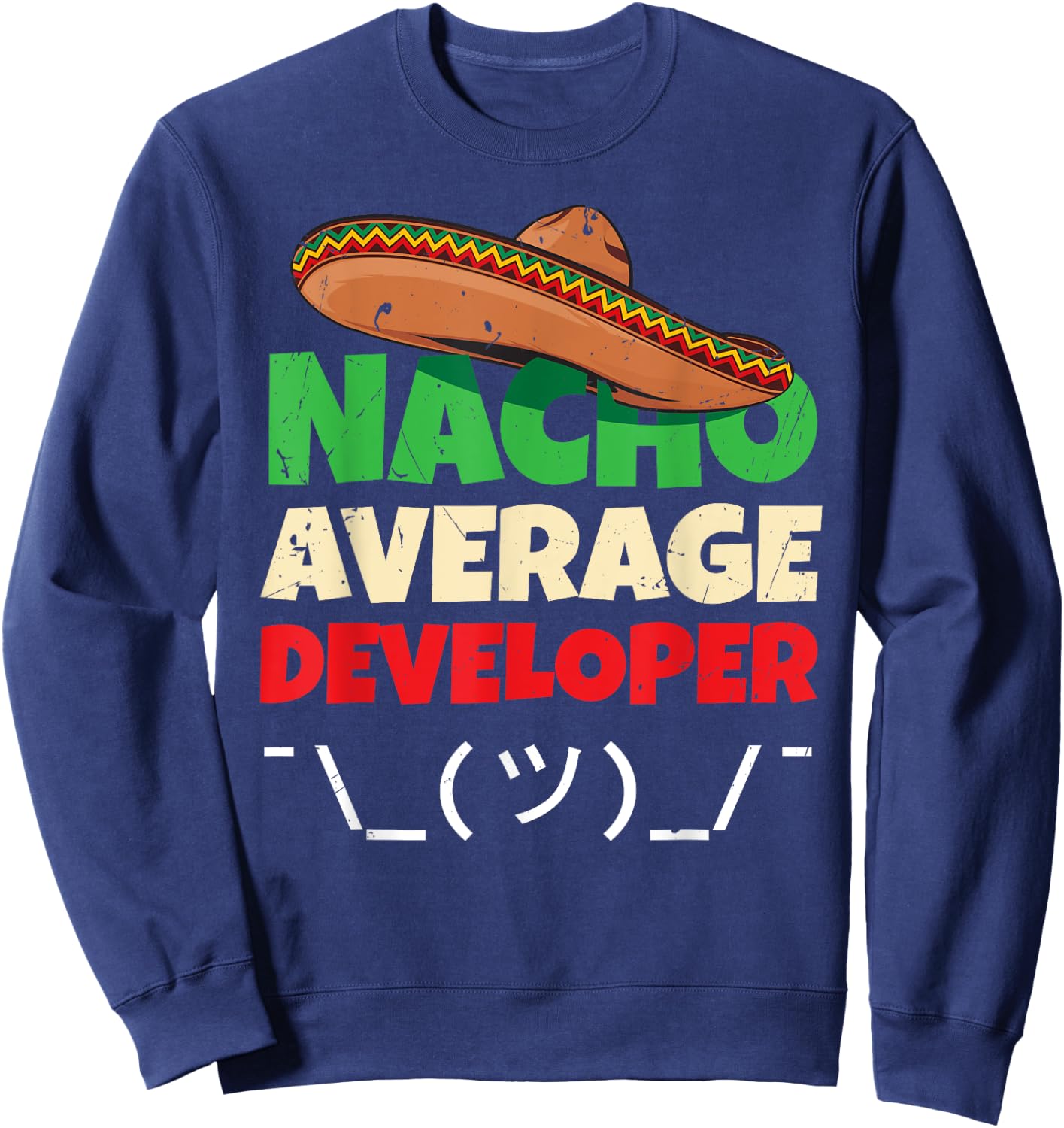 Funny Software Developer Pun Joke Programmer Apparel Coder Sweatshirt - Sweatshirt | Navy