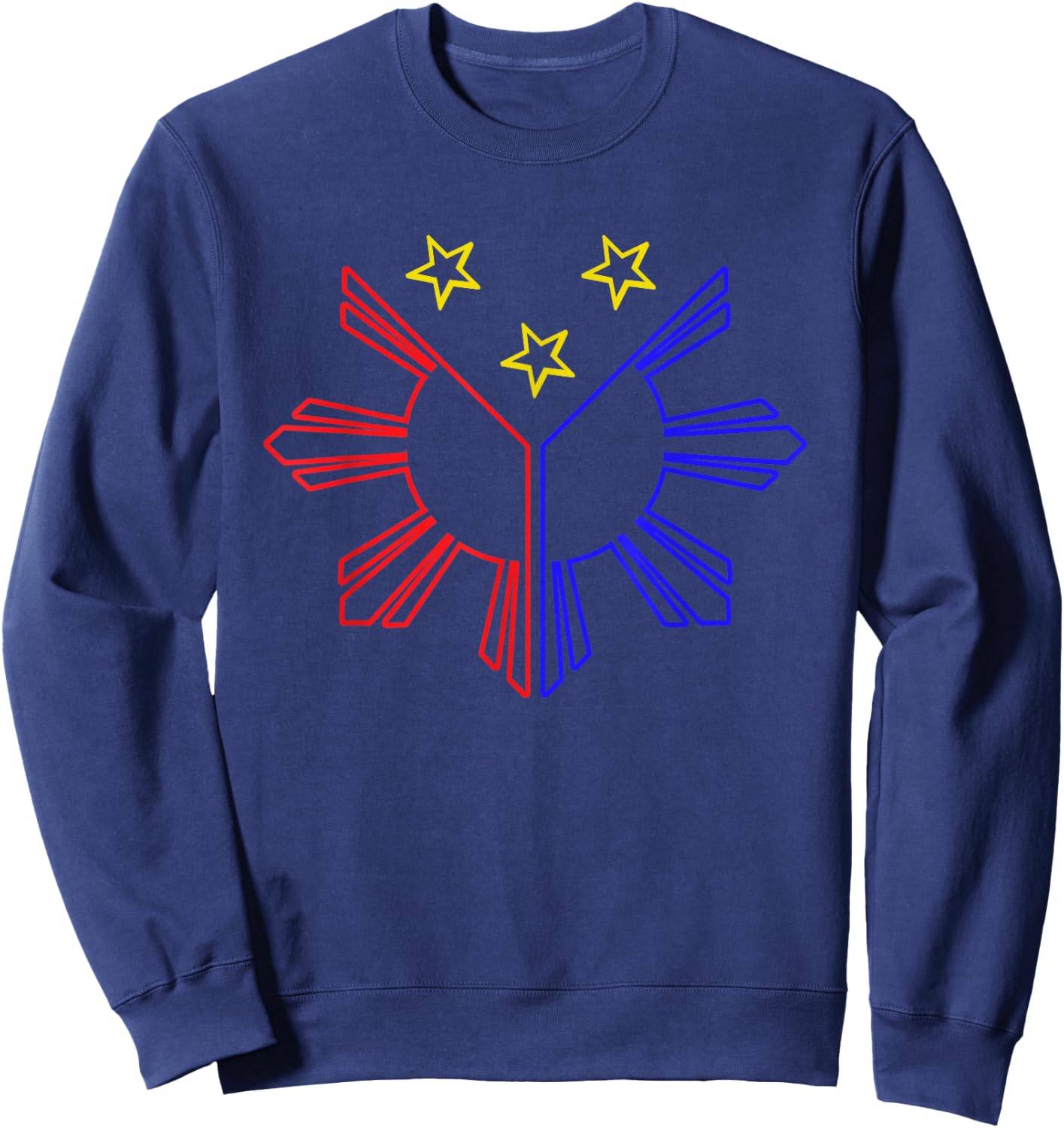 Filipina Pinoy Culture Filipino Gift Philippines Sweatshirt - Sweatshirt | Navy