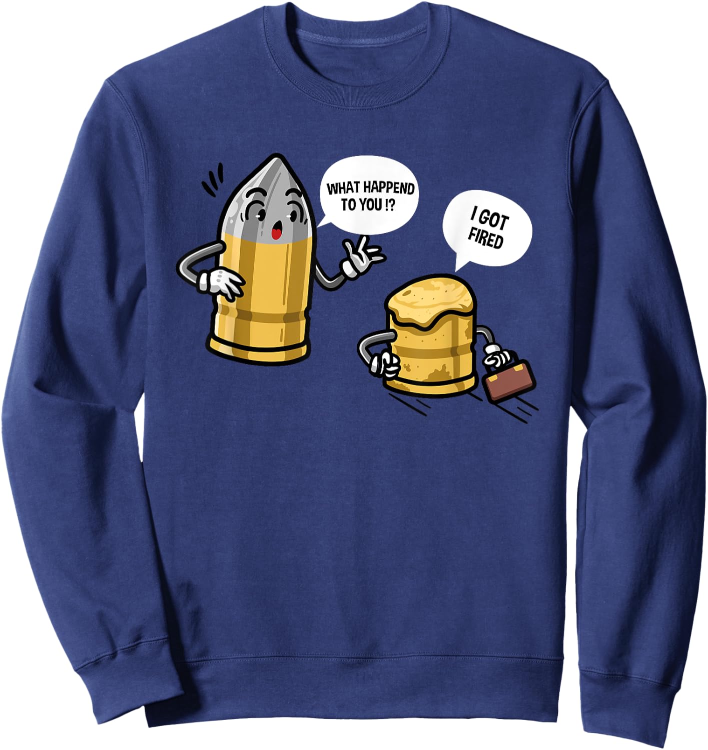 Funny Gun Lover Enthusiast Collector Shooting Men Women Gift Sweatshirt - Sweatshirt | Navy