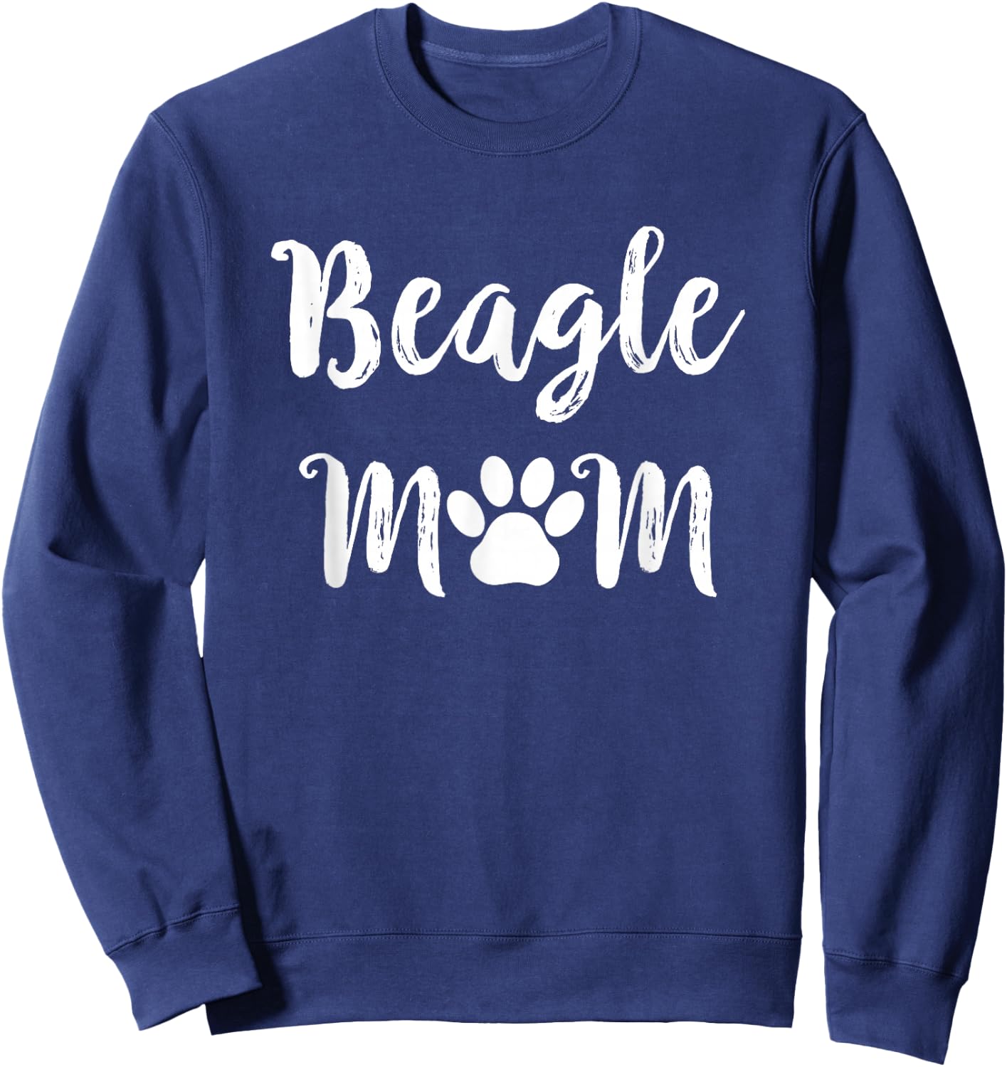 Beagle Mom Dog Beagle Women Sweatshirt - Sweatshirt | Navy