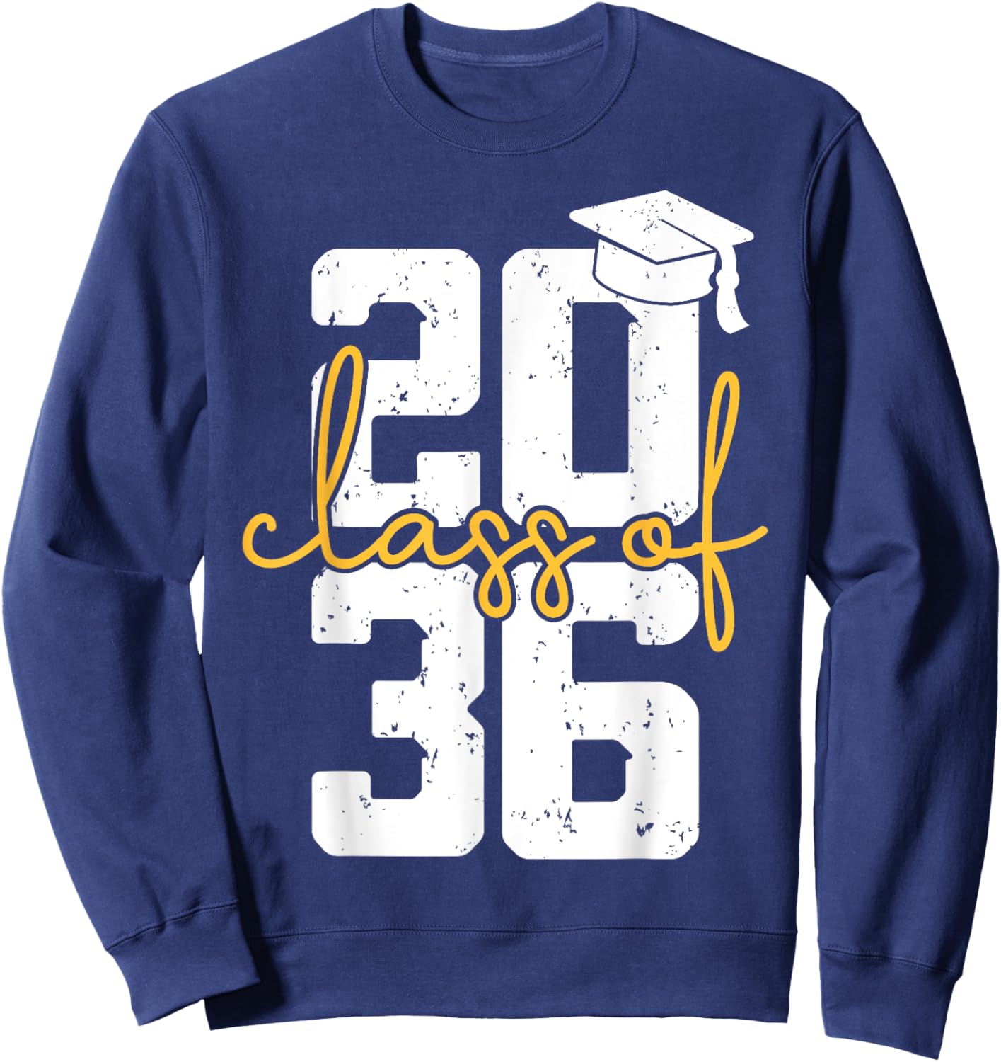 Class Of 2036 Graduation Sweatshirt - Sweatshirt | Navy
