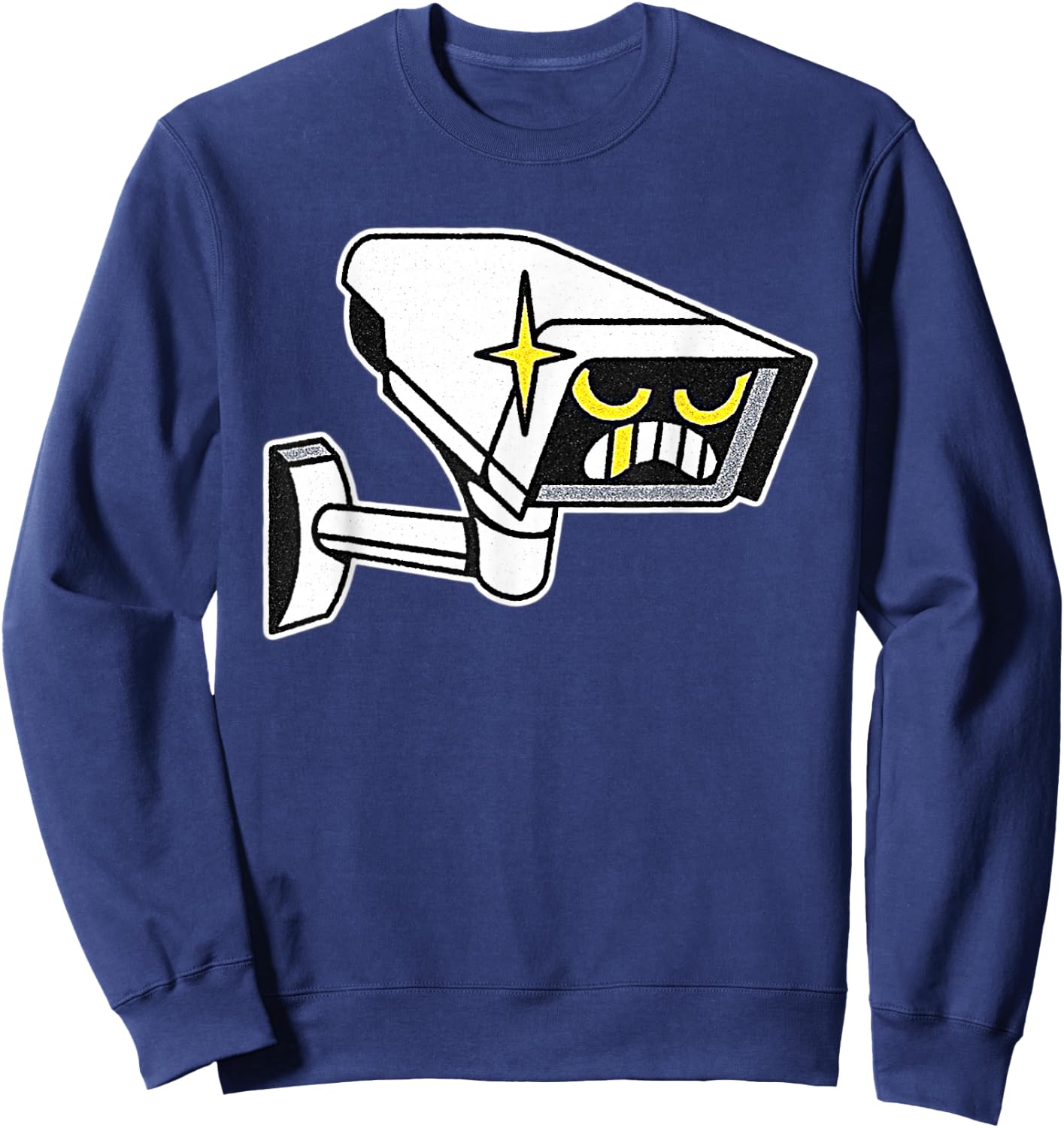 Surveillance Camera Traditional Traditional Tattoo Flash Sweatshirt - Sweatshirt | Navy