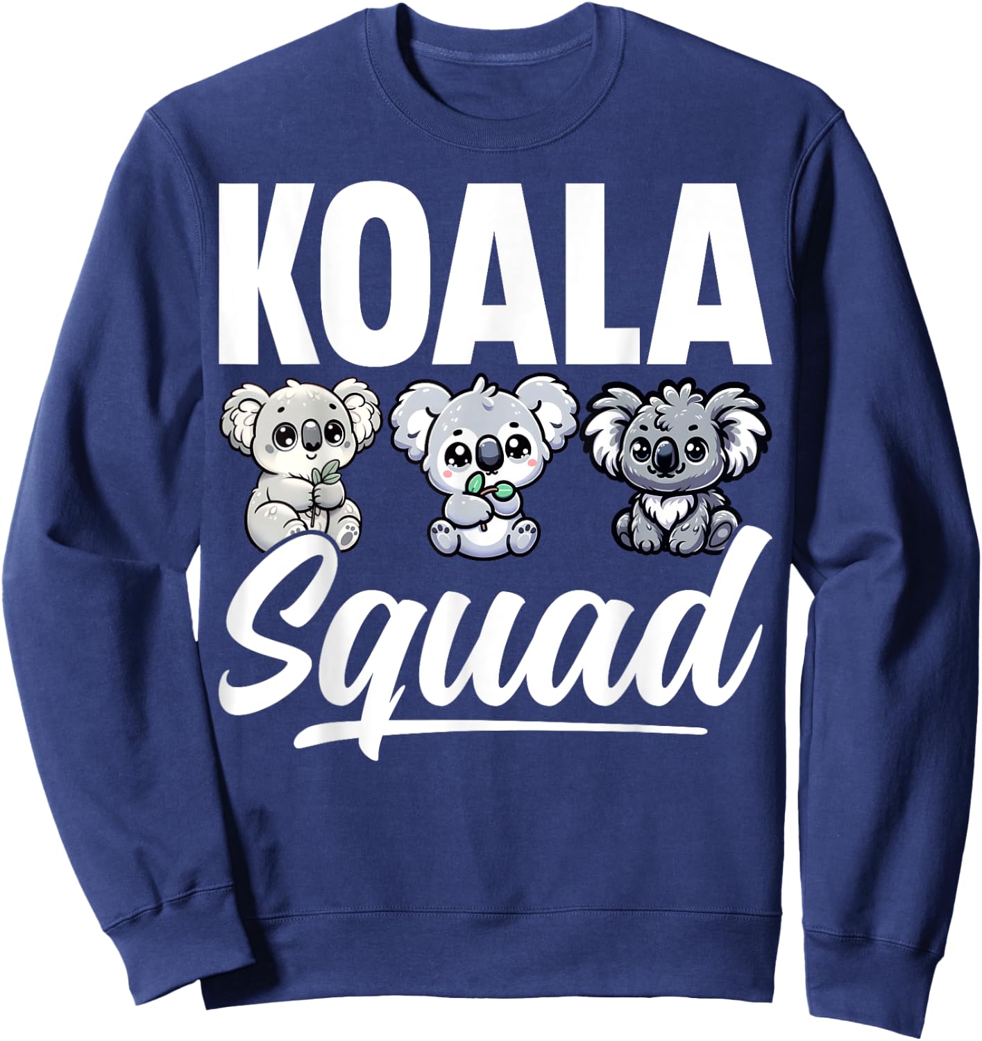 Koala Squad Gifts - Funny Koala Bear Lover Men Women Kids Sweatshirt - Sweatshirt | Navy