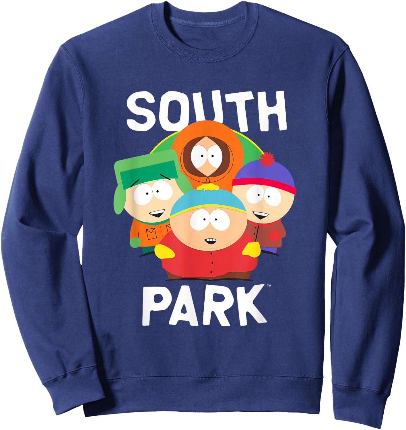 South Park Gang Sweatshirt - Sweatshirt | Navy